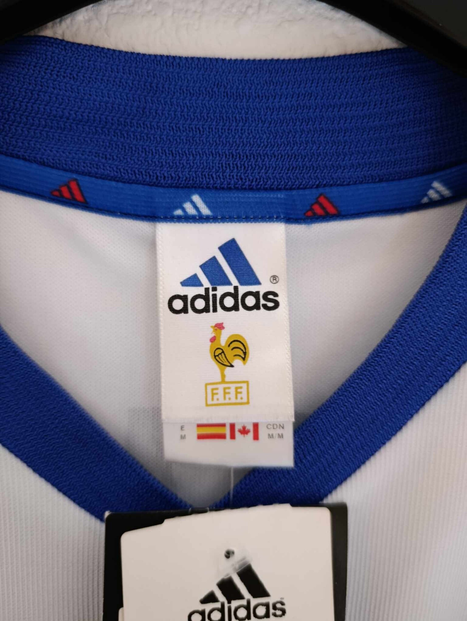 FRANCE 2002 World Cup away Zidane 10 BNWT M - 6