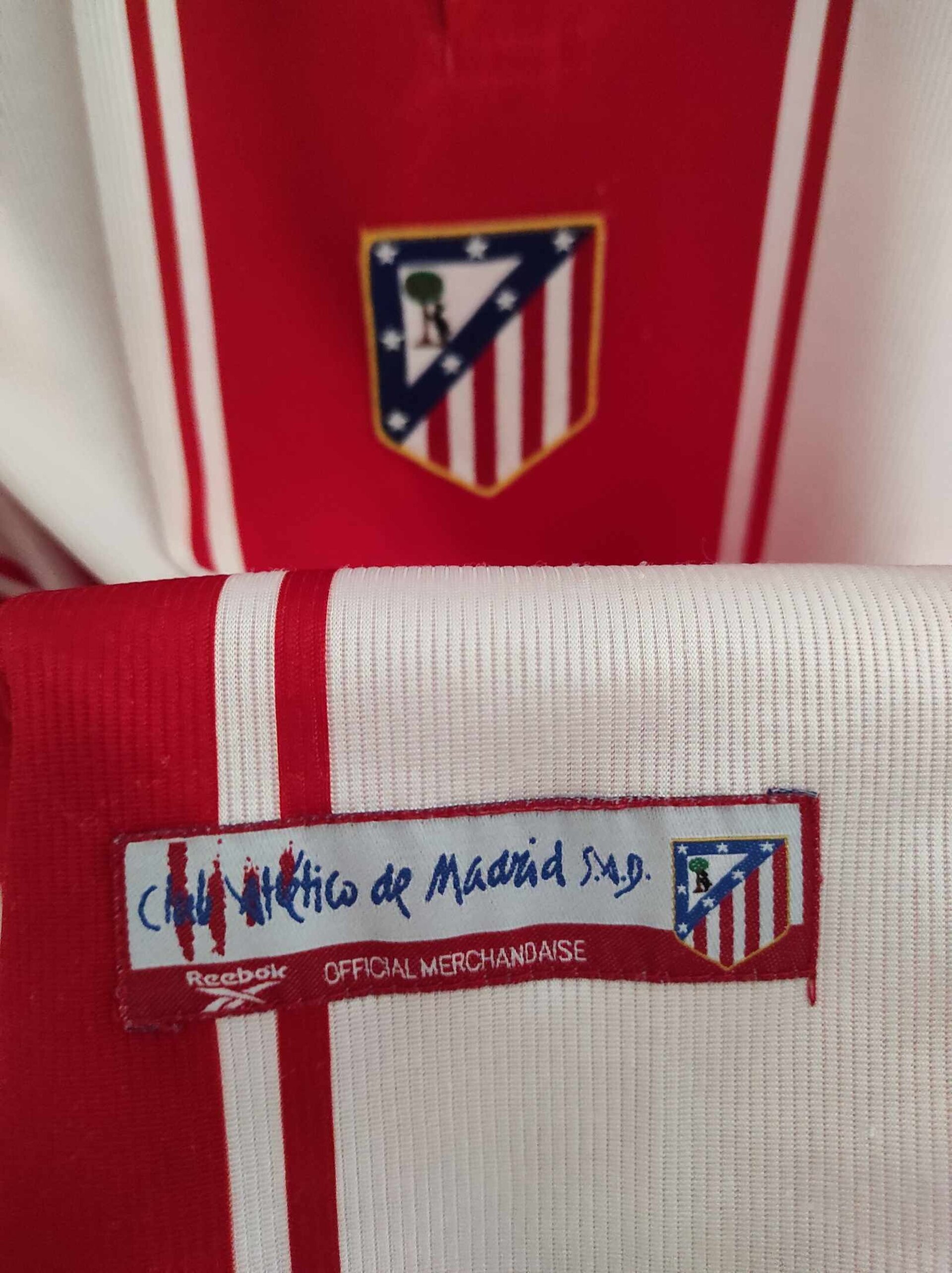 ATLETICO MADRID 1999-2000 number 4 M - 5