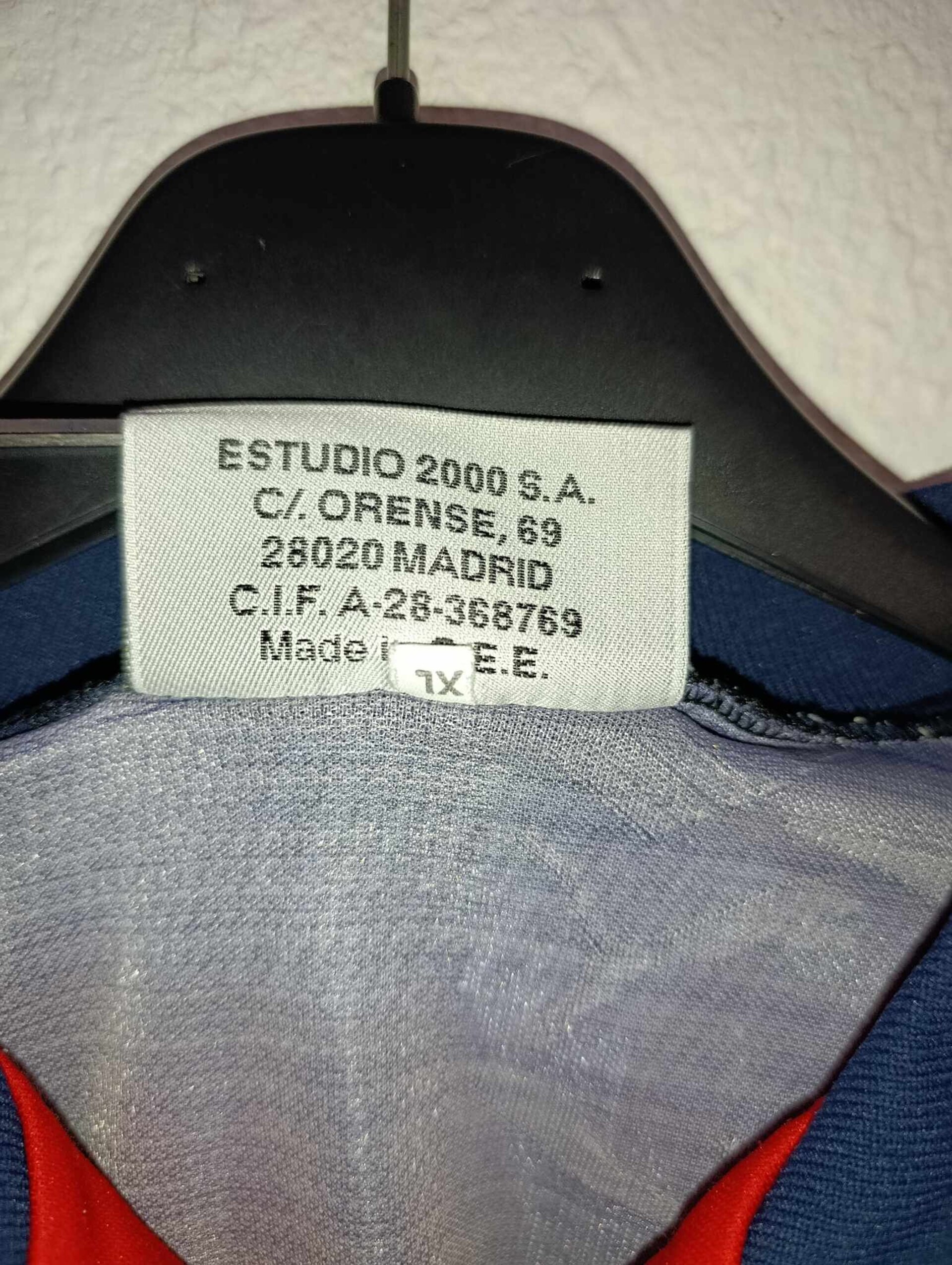 ATLETICO MADRID 1995-1996 away XL - 3