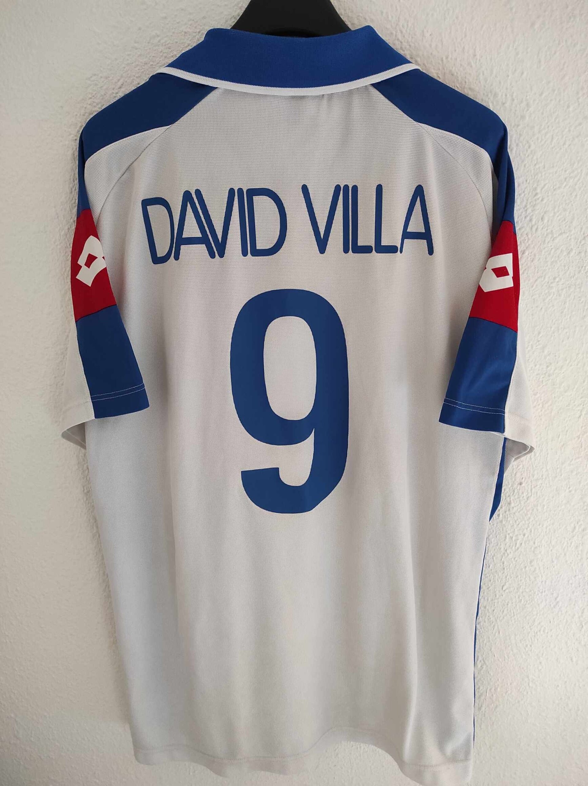 REAL ZARAGOZA 2003-2004 David Villa 9 XL - 1