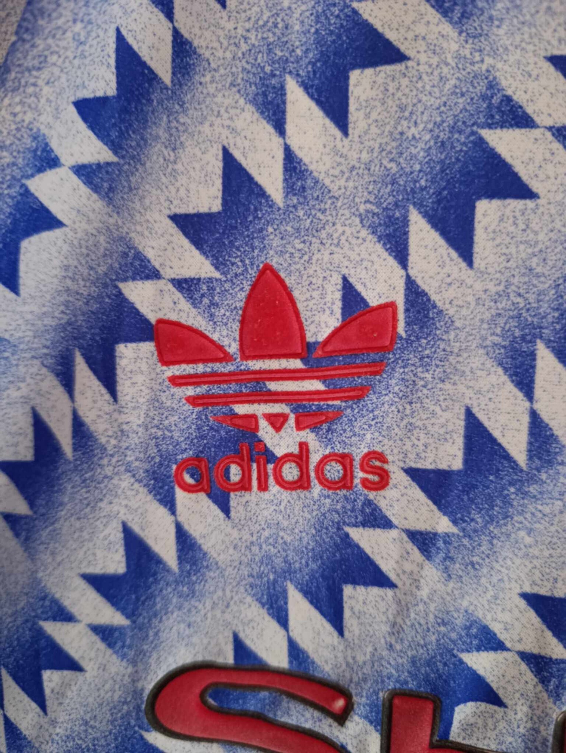 MANCHESTER UNITED 1990-1992 away Size 42/44 - 5