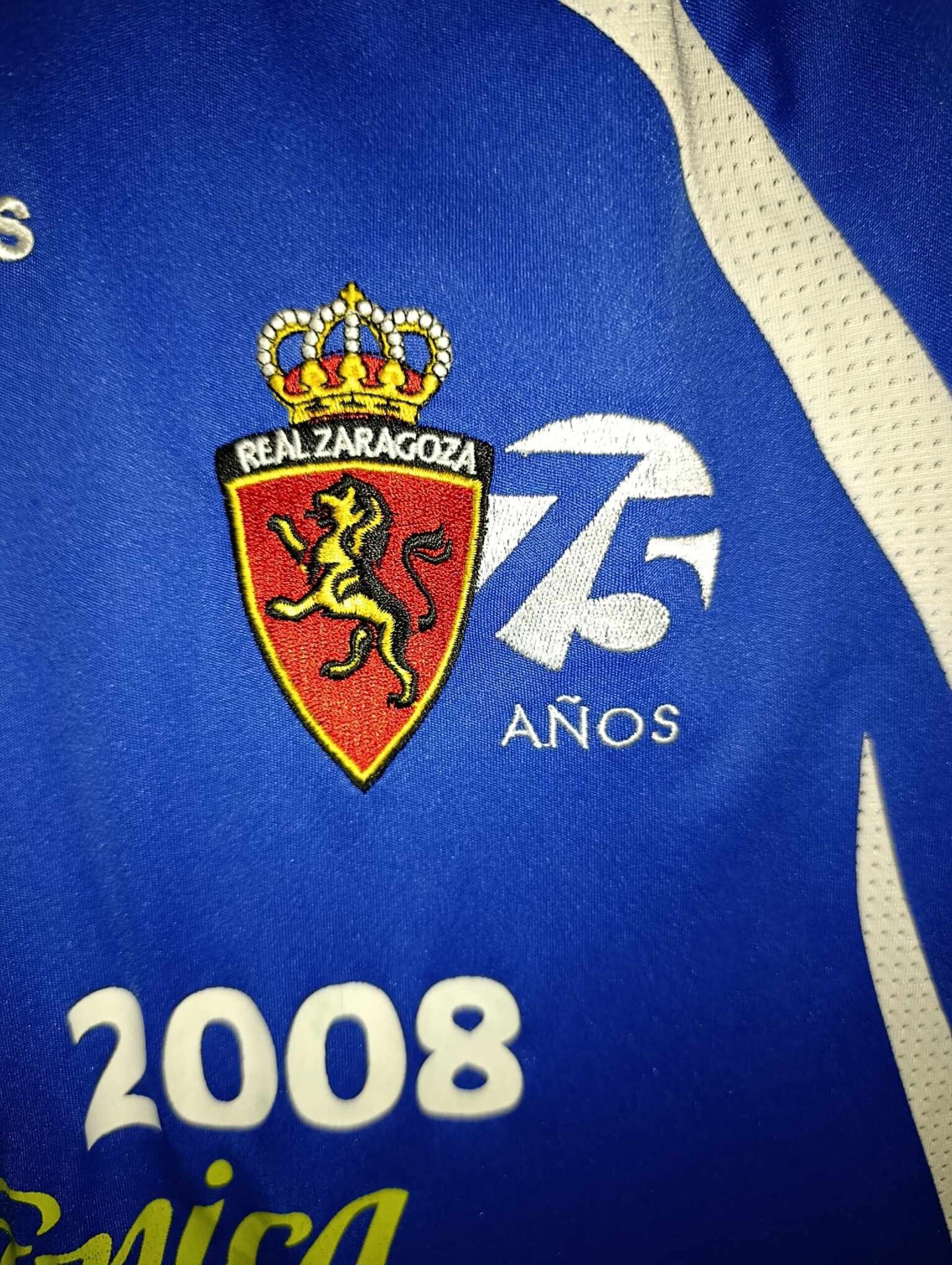 REAL ZARAGOZA 2007-2008 75 Aniversary S - 4
