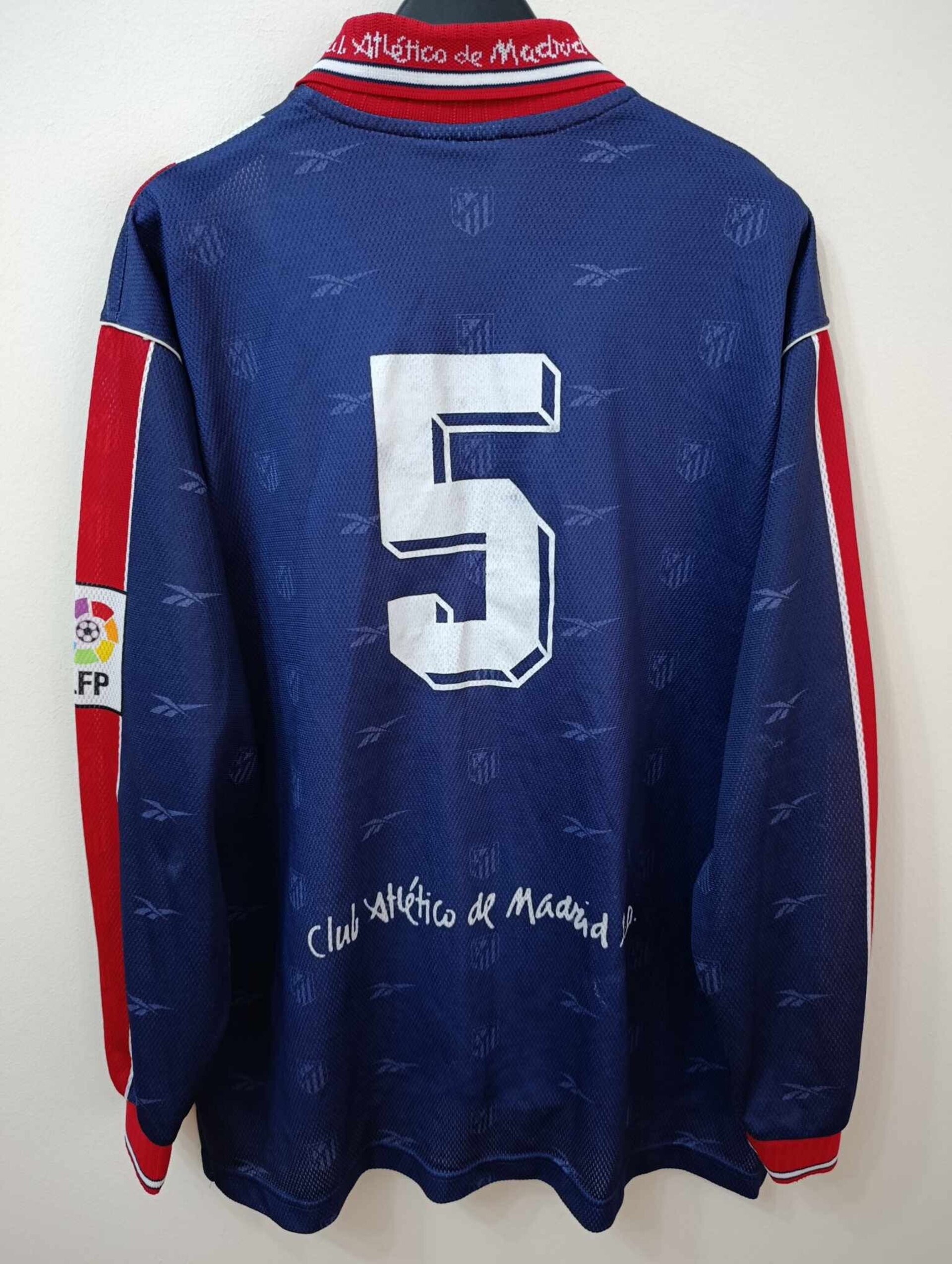 ATLETICO MADRID 1999-2000 away number 5 XL - 7