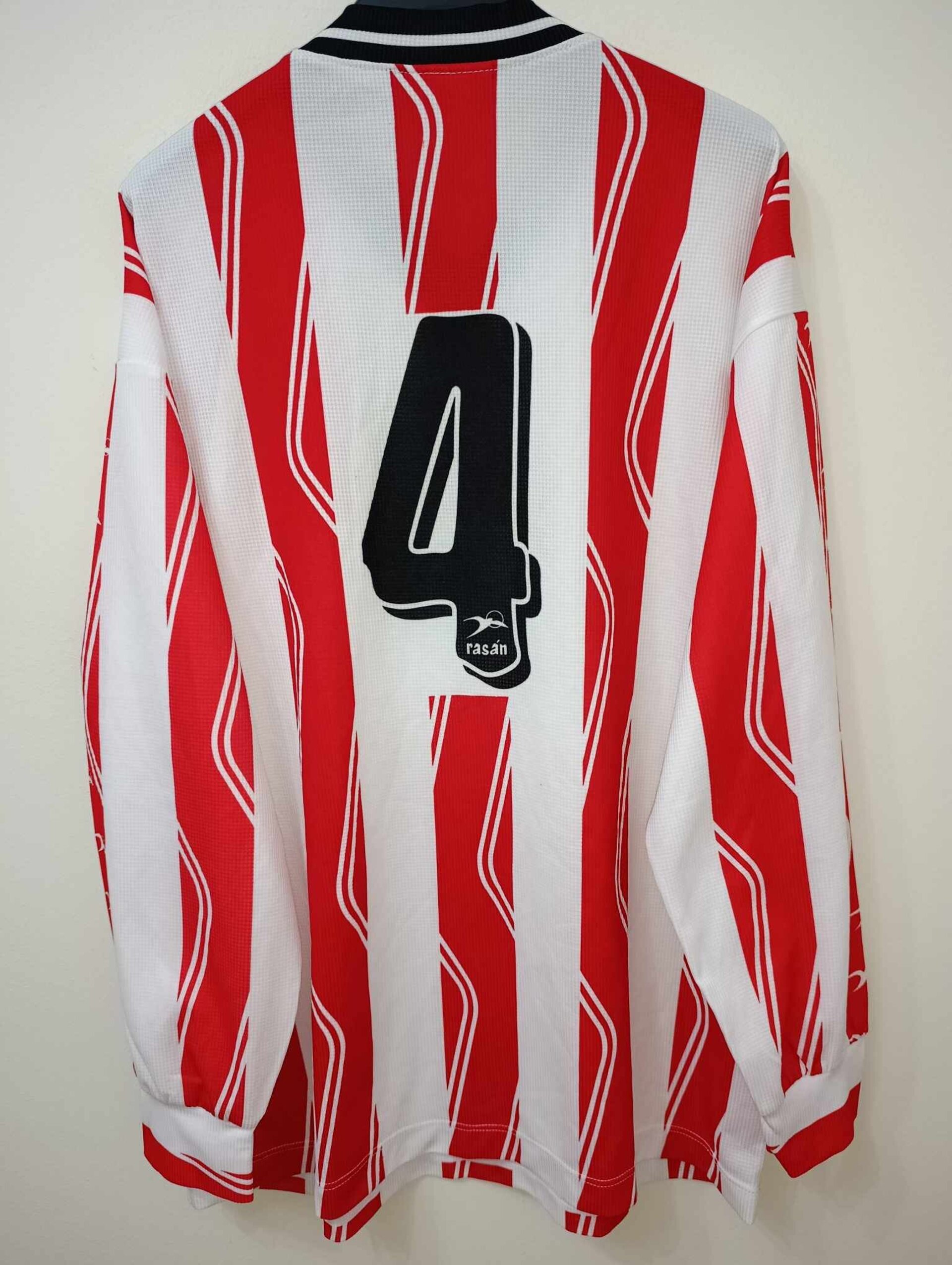 HERCULES 1998-1999 number 4 Match Worn XXL - 2