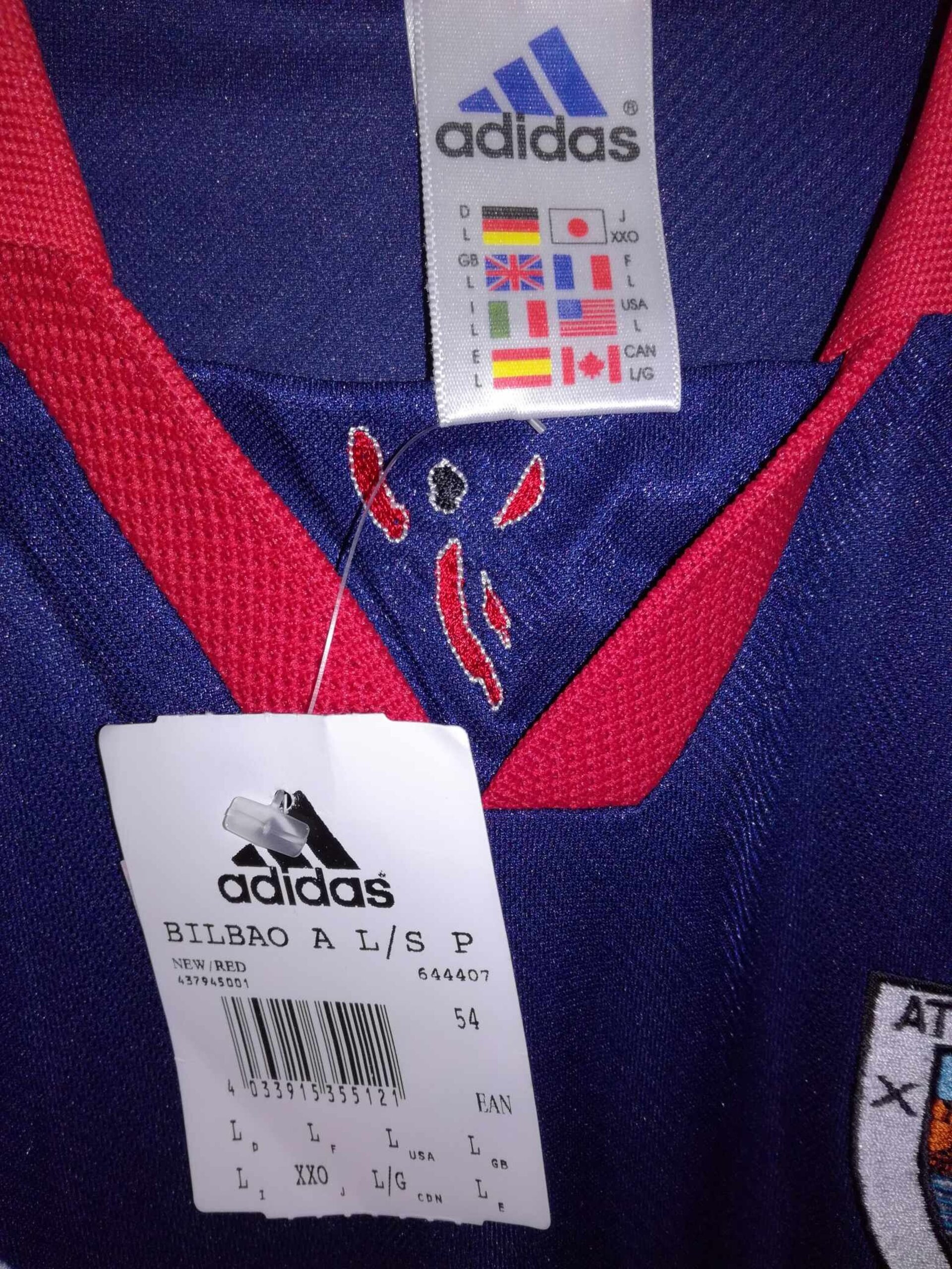 ATHLETIC CLUB BILBAO 1999-2000 away BNWT L - 2