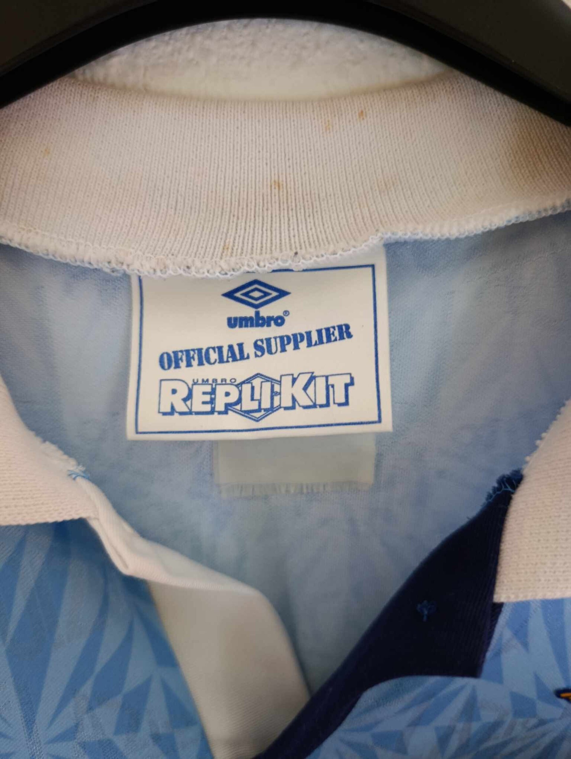 SS LAZIO 1991-1992 number 9 Match Worn XL - 3