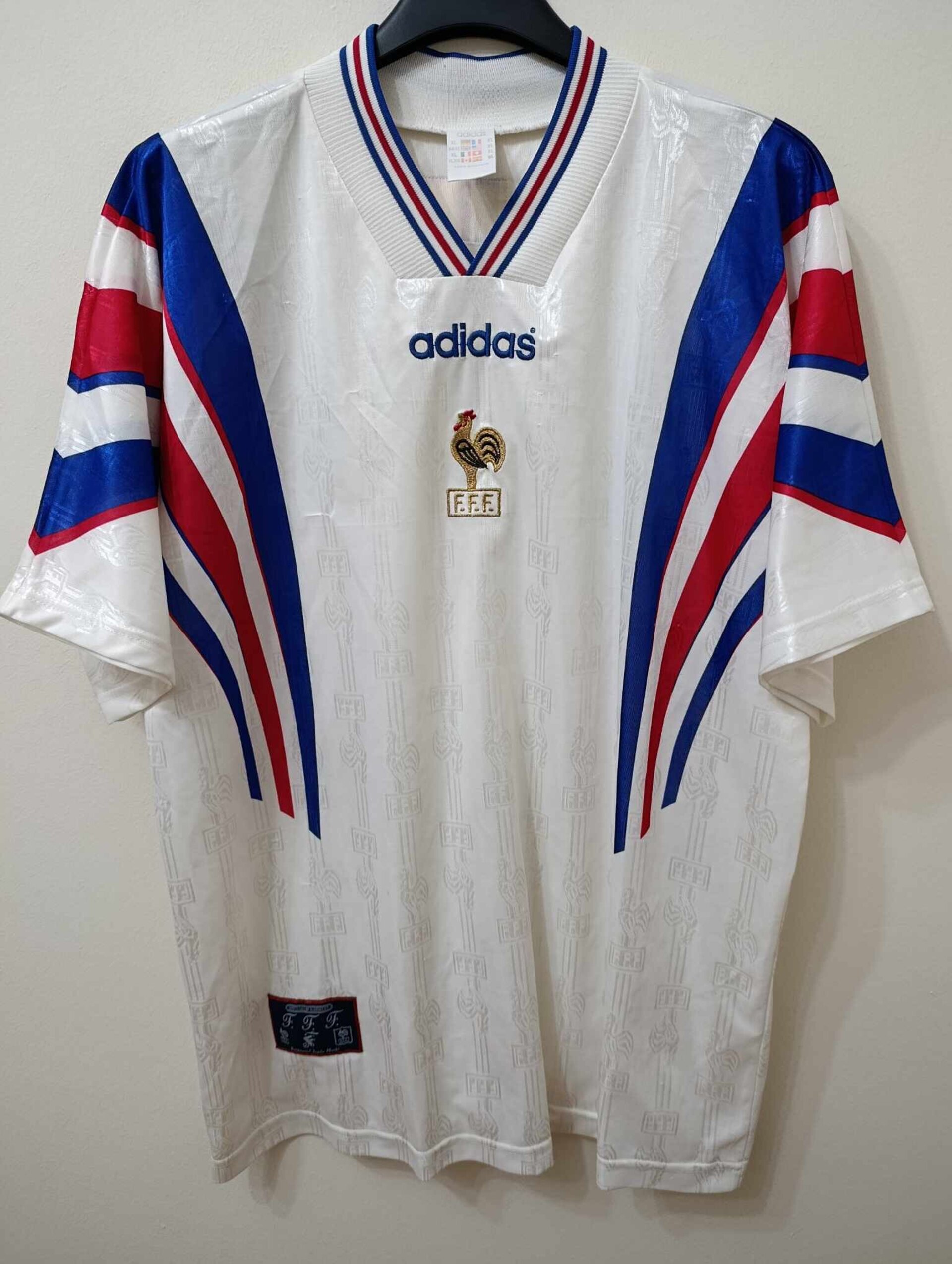 FRANCE 1996 EURO away XL - 1