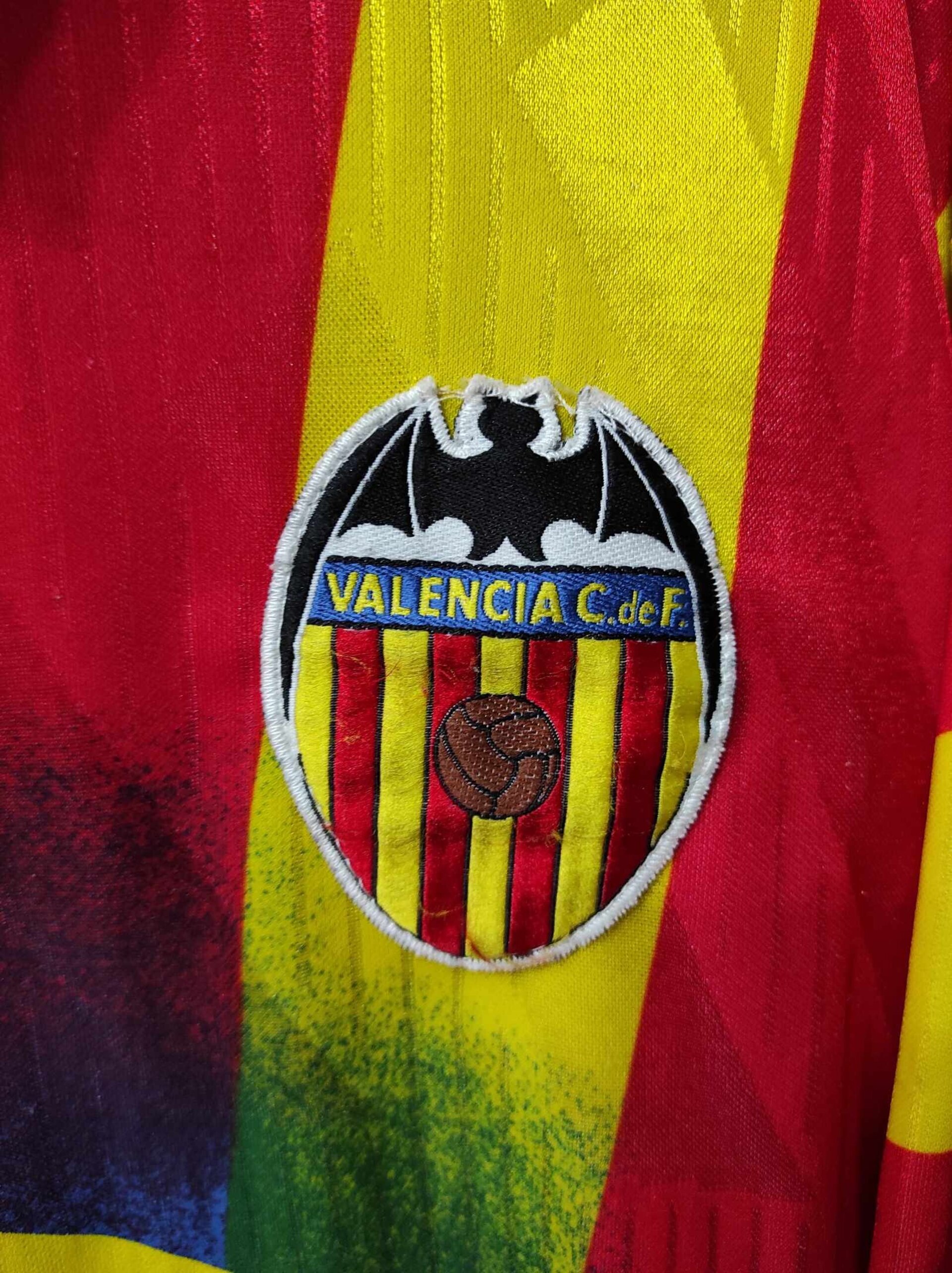 VALENCIA CF 1994-1995 away Size 5 - 5