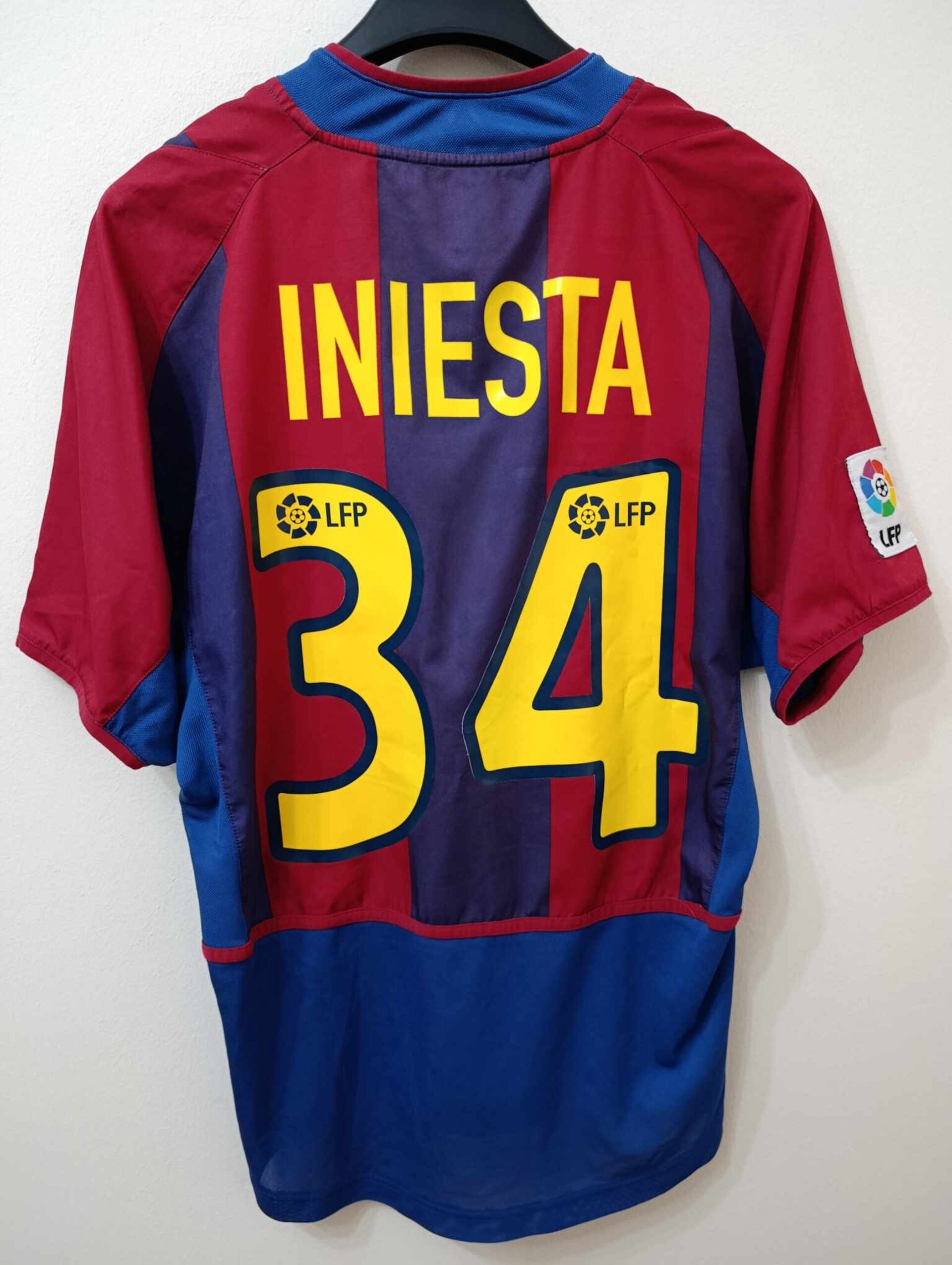 FC BARCELONA 2002-2003 Iniesta 34 S - 1
