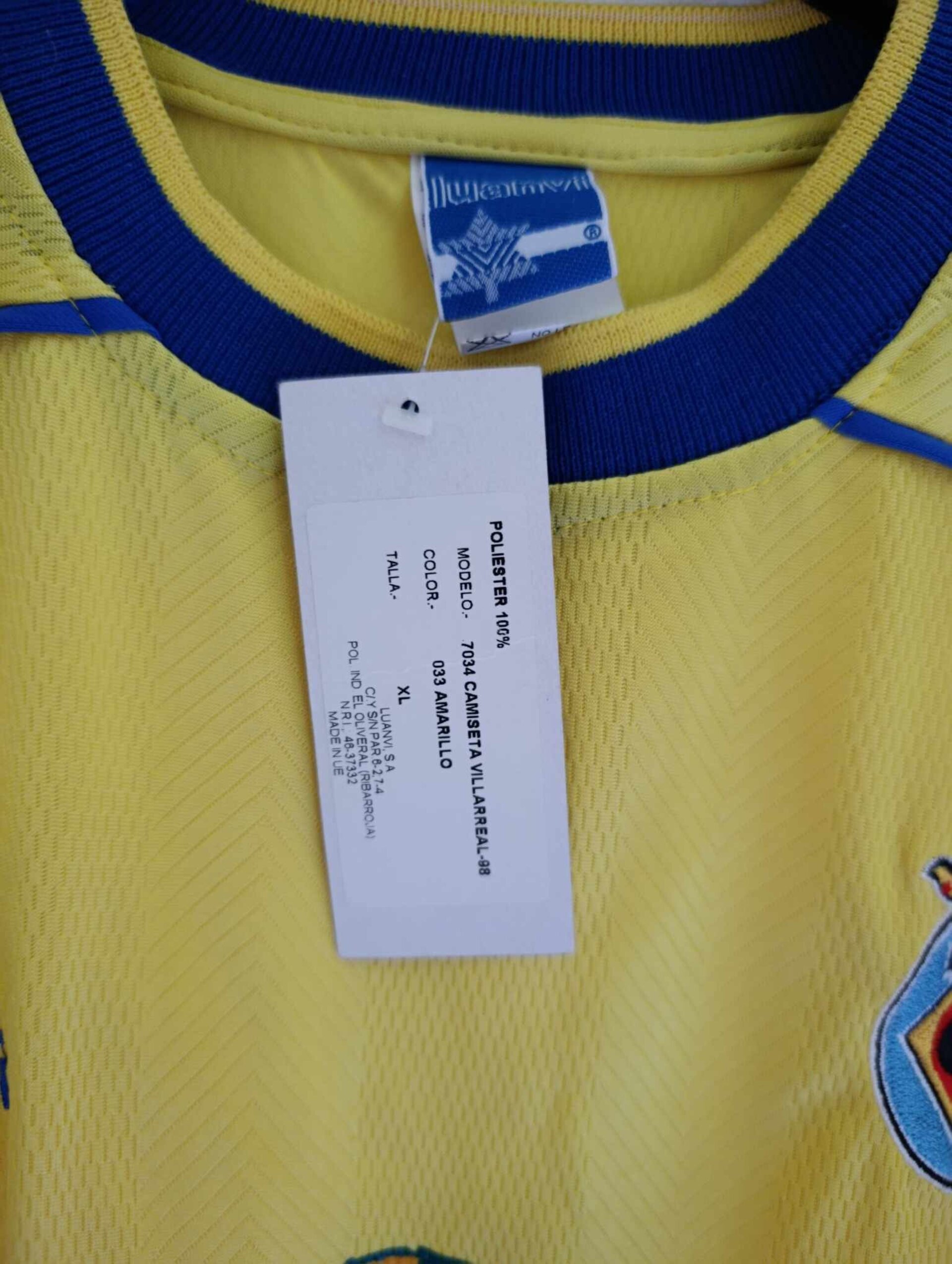 VILLARREAL 1998-1999 BNWT XL - 3