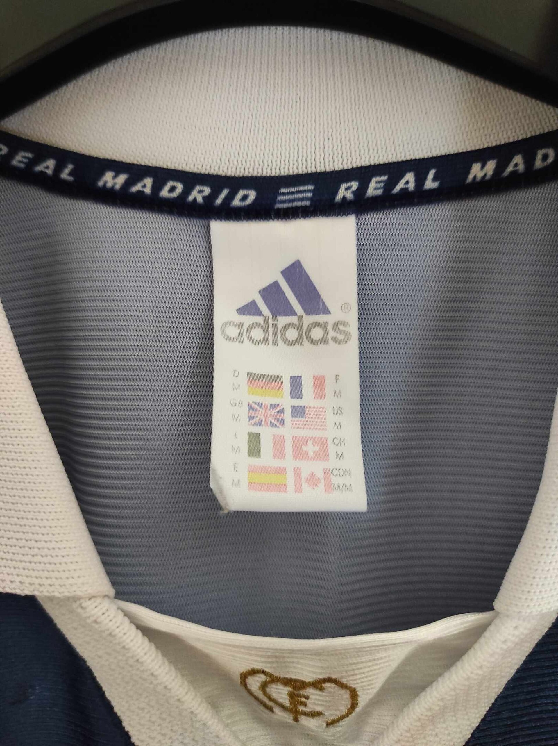 REAL MADRID 1998-1999 away M - 3