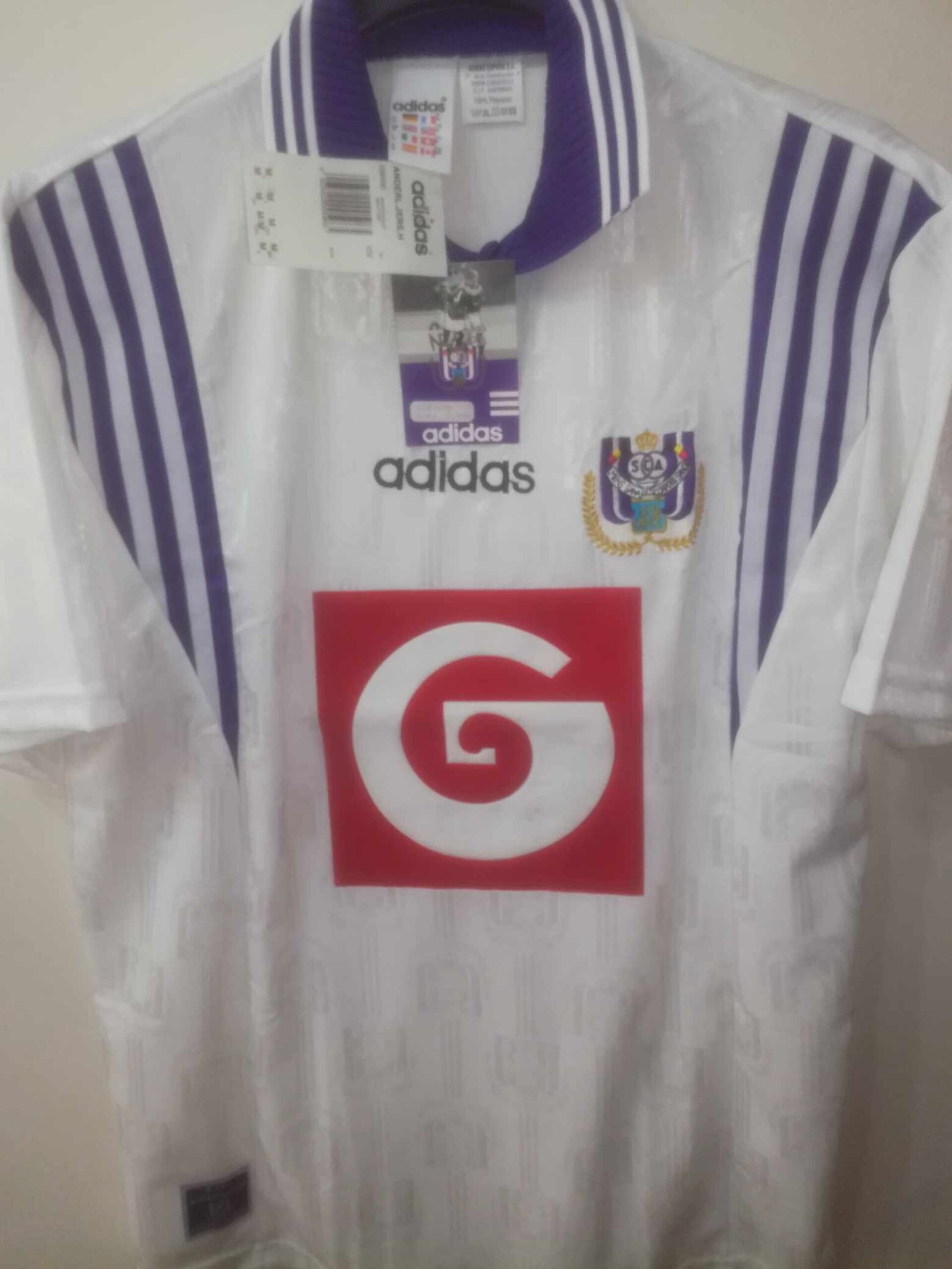 ANDERLECHT 1996-1997 BNWT M - 1