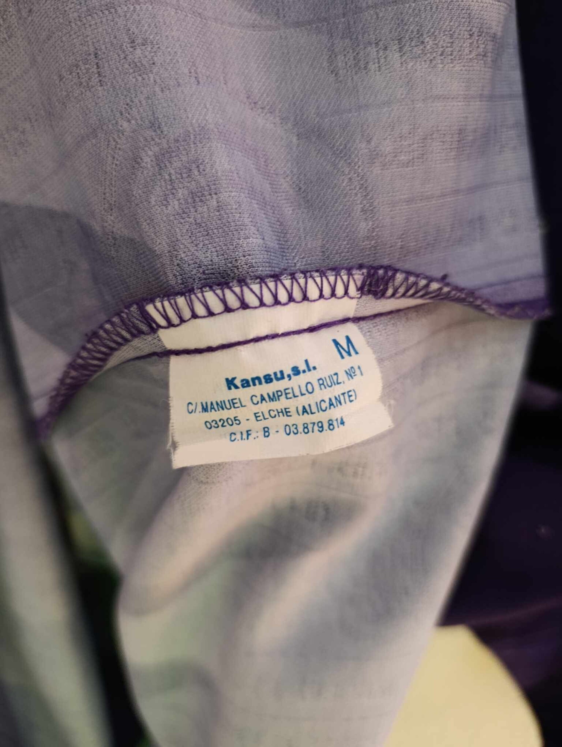 REAL MADRID 1996-1997 away Álvaro Benito 24 L - 5