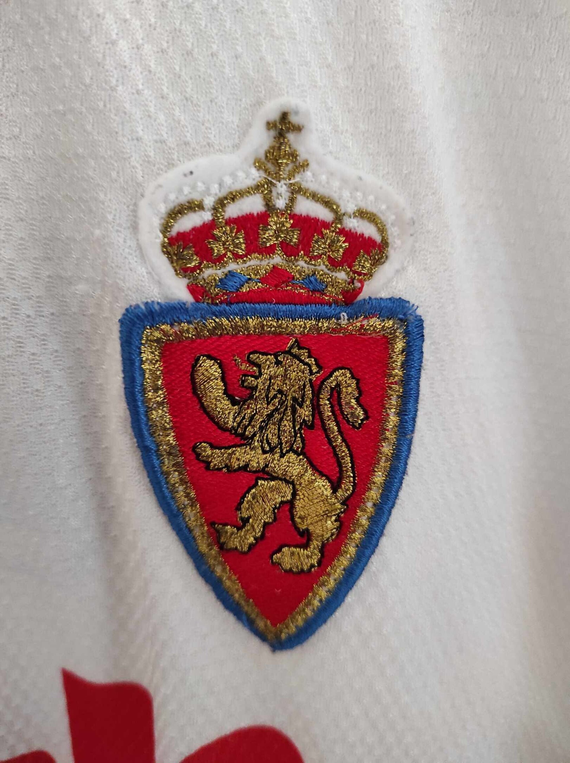 REAL ZARAGOZA 1994-1995 number 7 XL - 6