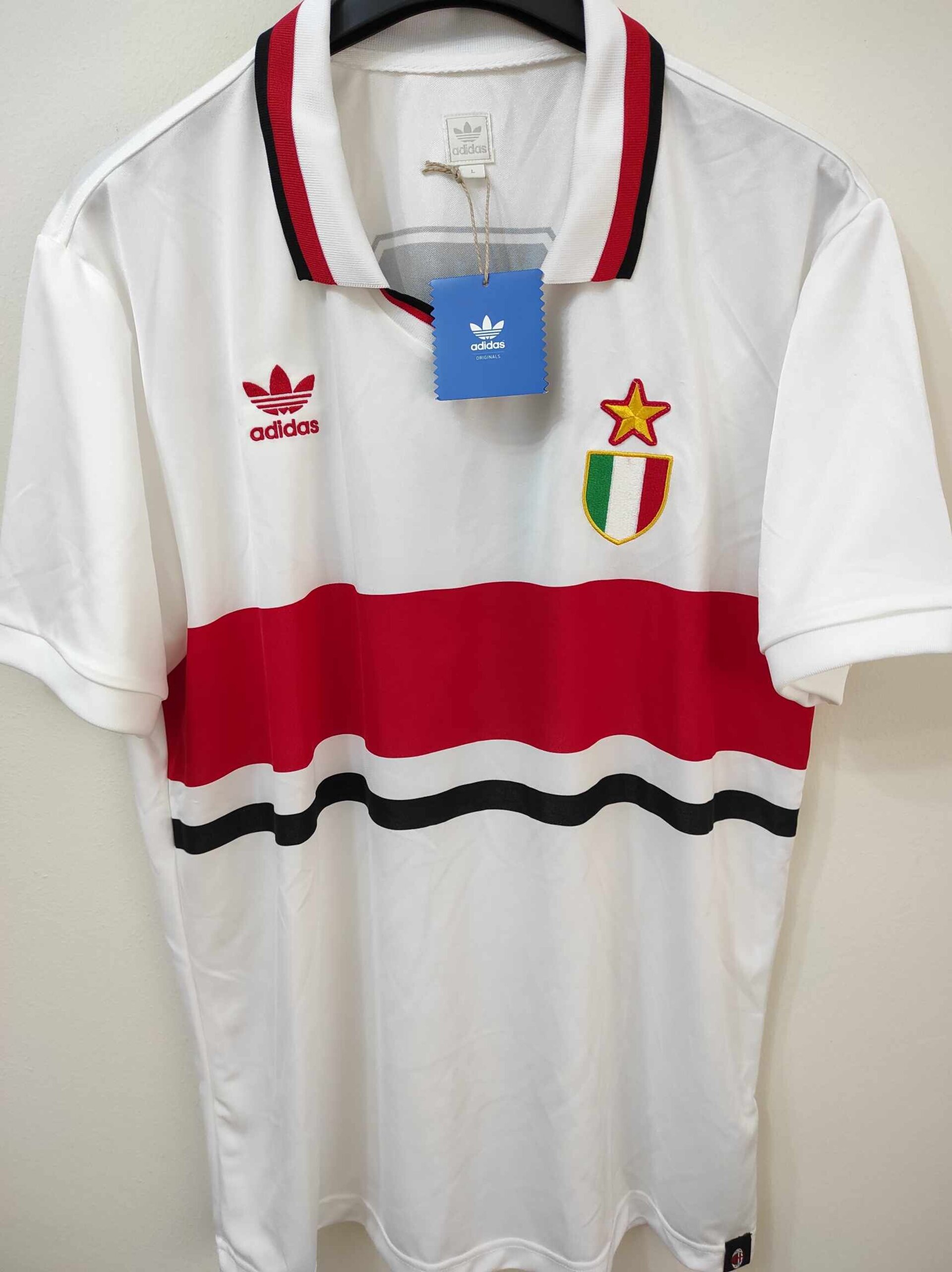AC MILAN Adidas Originals BNWT number 6 L - 1