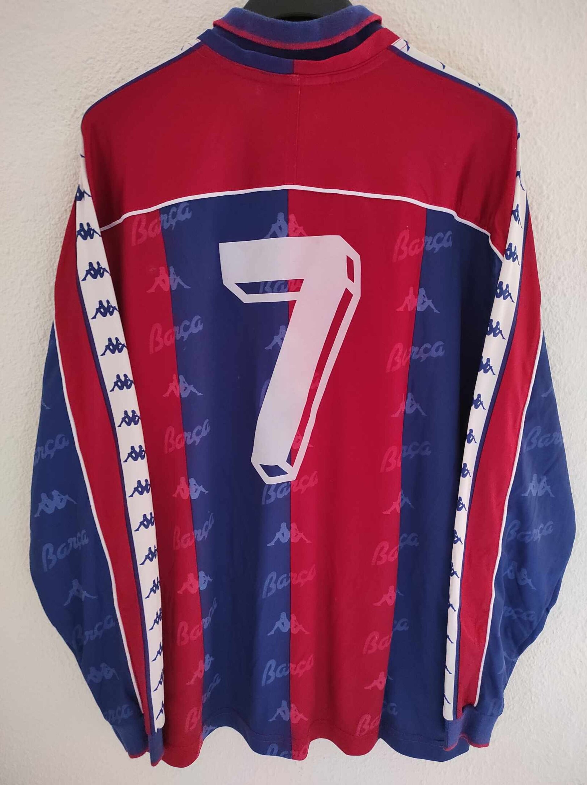 FC BARCELONA 1993-1994 + Short number 7 L - 7