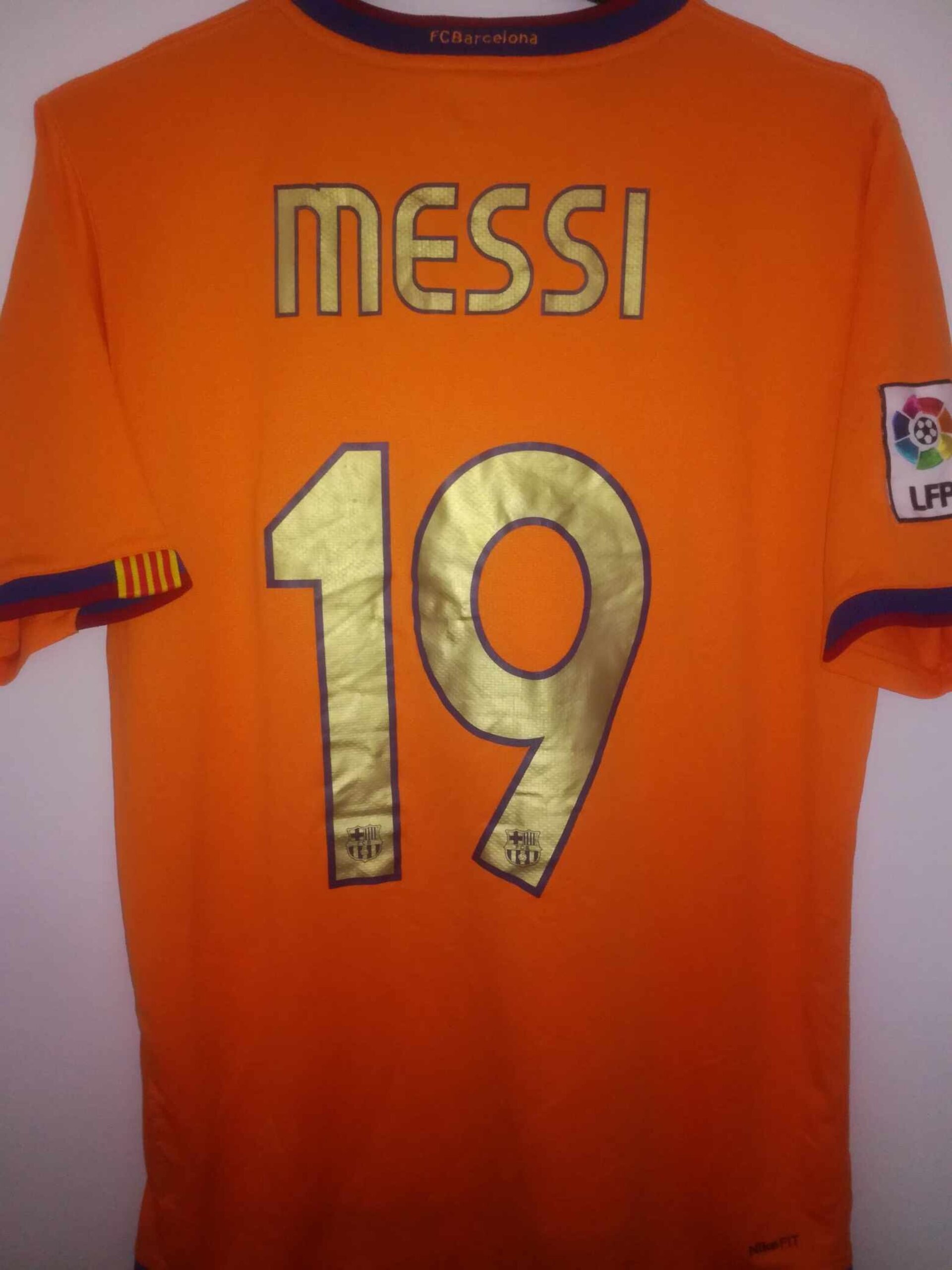 FC BARCELONA 2006-2007 Messi 19 away M - 1