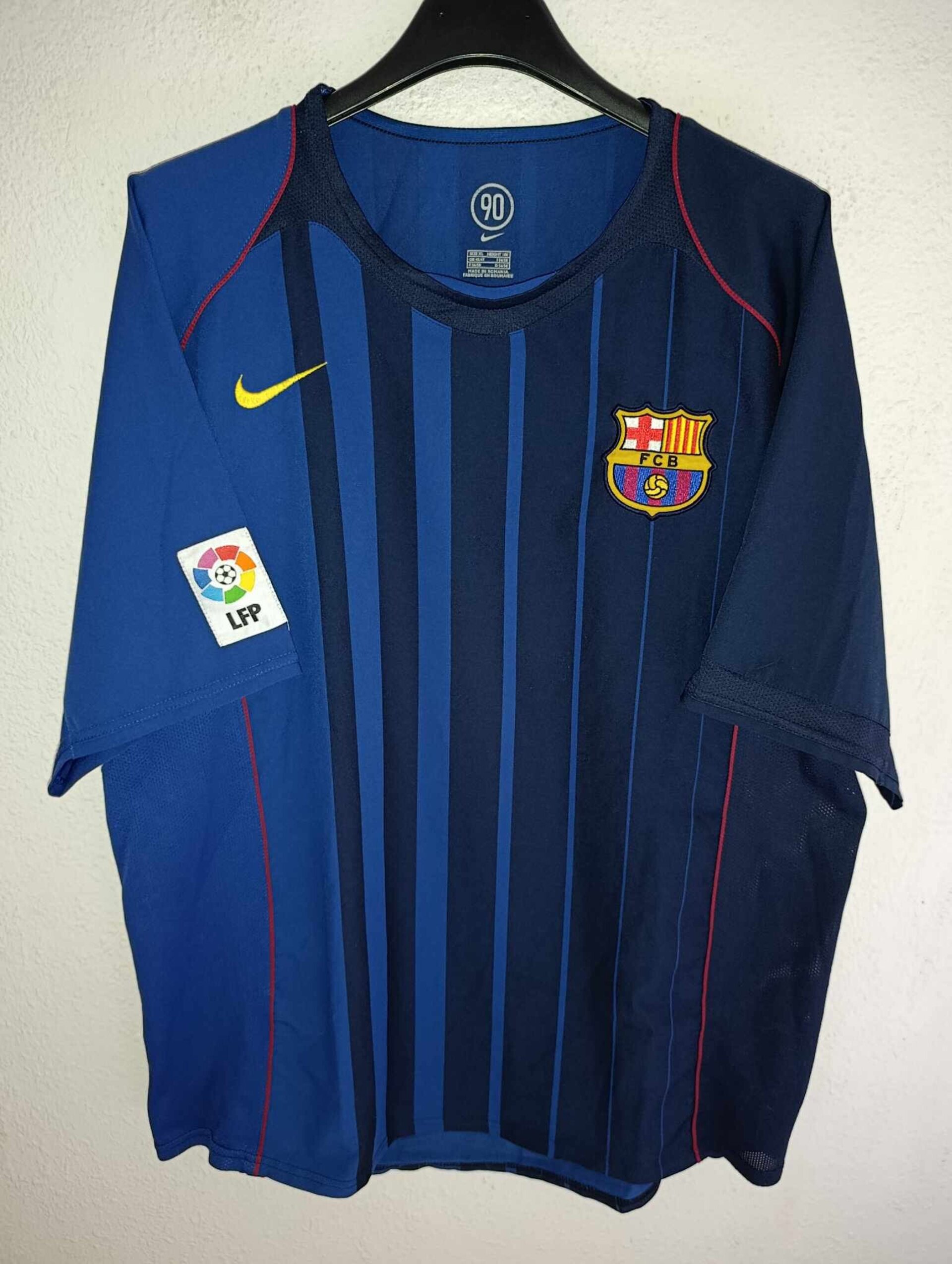 FC BARCELONA 2004-2005 away XL - 1