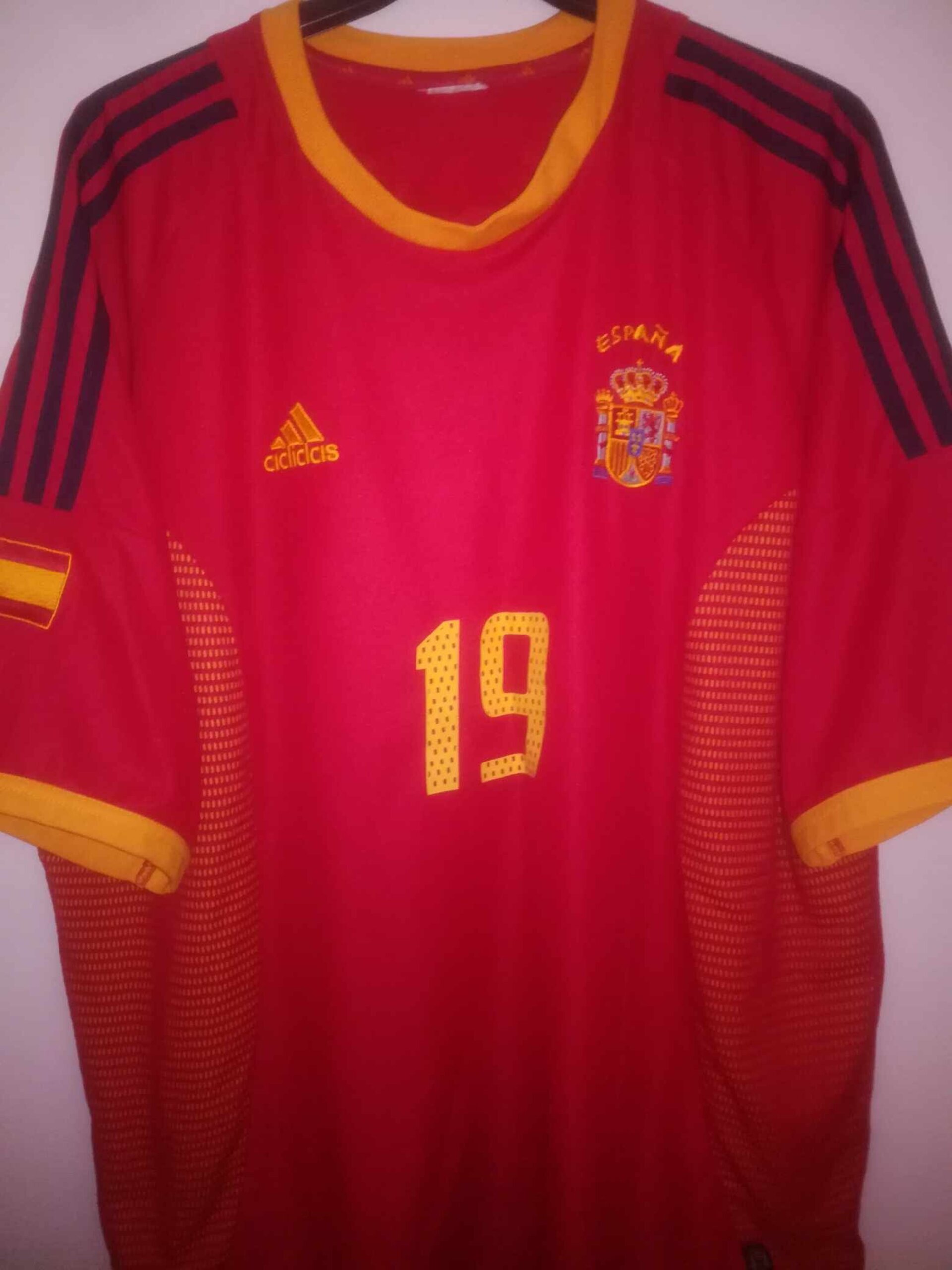 SPAIN 2002 World Cup Xavi 19 XL - 2
