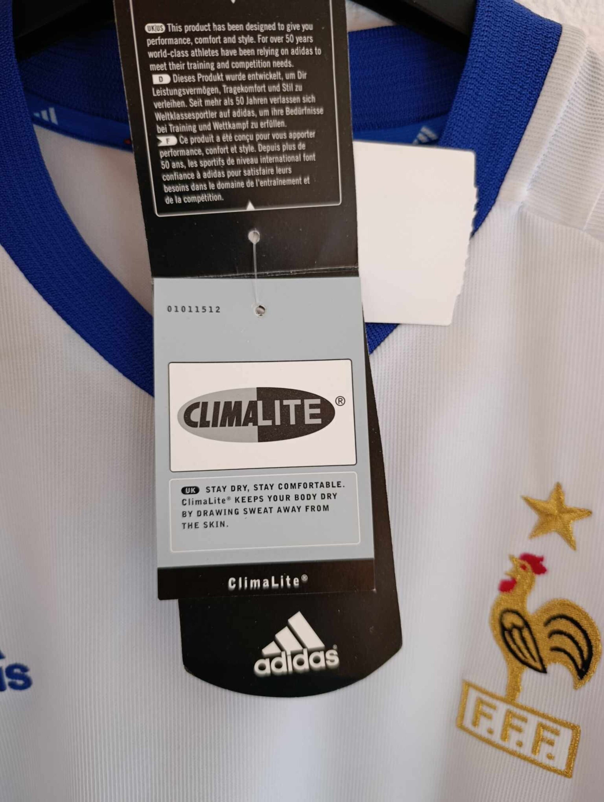 FRANCE 2002 World Cup away Zidane 10 BNWT M - 4