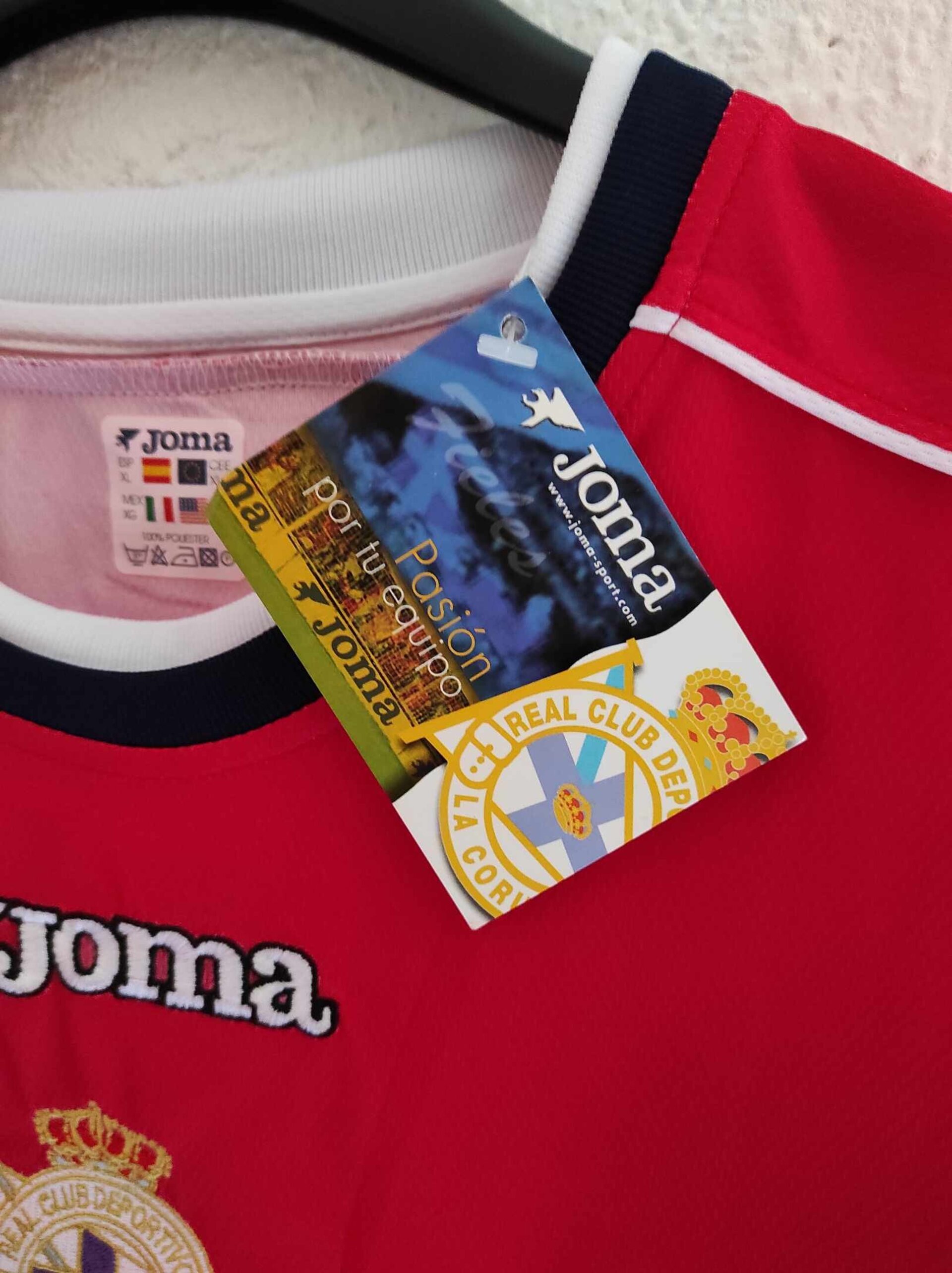 DEPORTIVO DE LA CORUÑA 2002-2003 away BNWT XL - 2