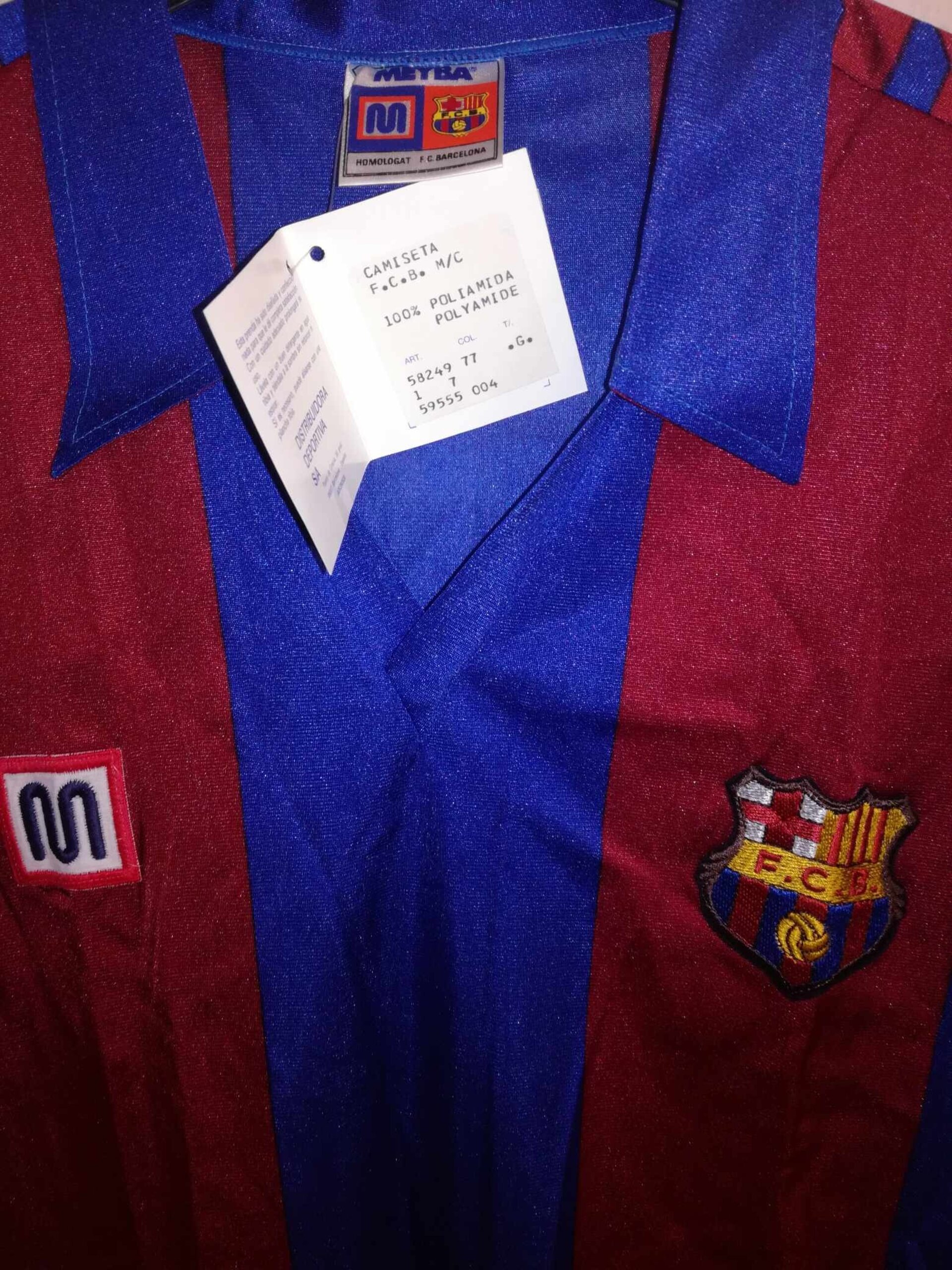 FC BARCELONA 1981-1982 BNWT Meyba G - 4