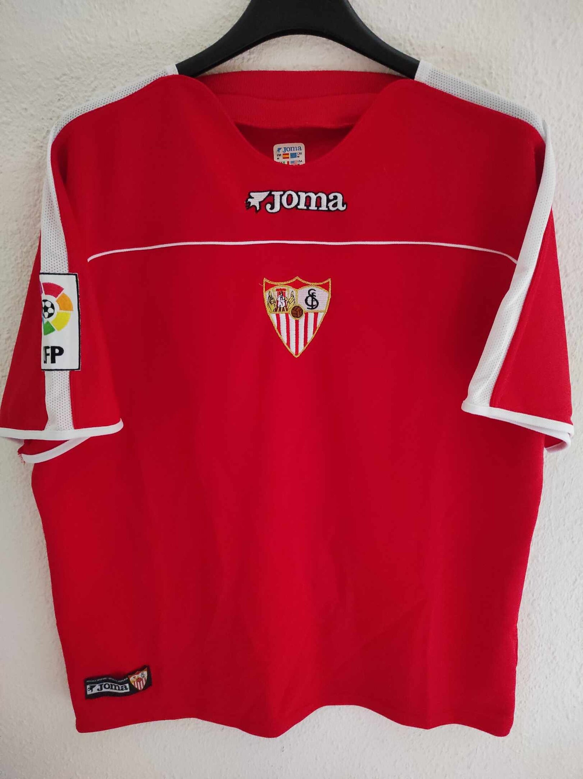 SEVILLA 2002-2003 away Marcos Vales 17 M - 2