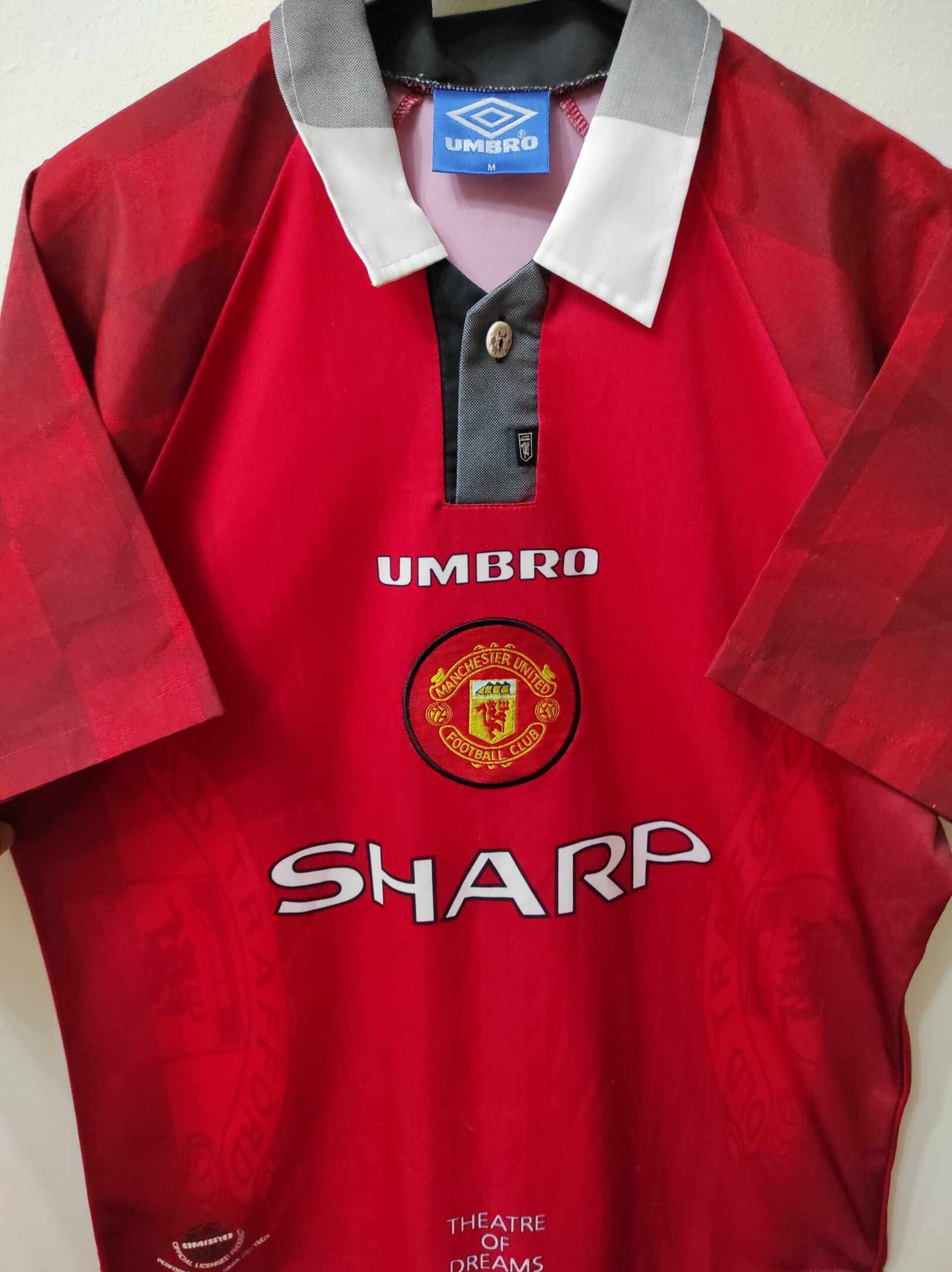 MANCHESTER UNITED 1996-1997 number 7 Cantona M - 2