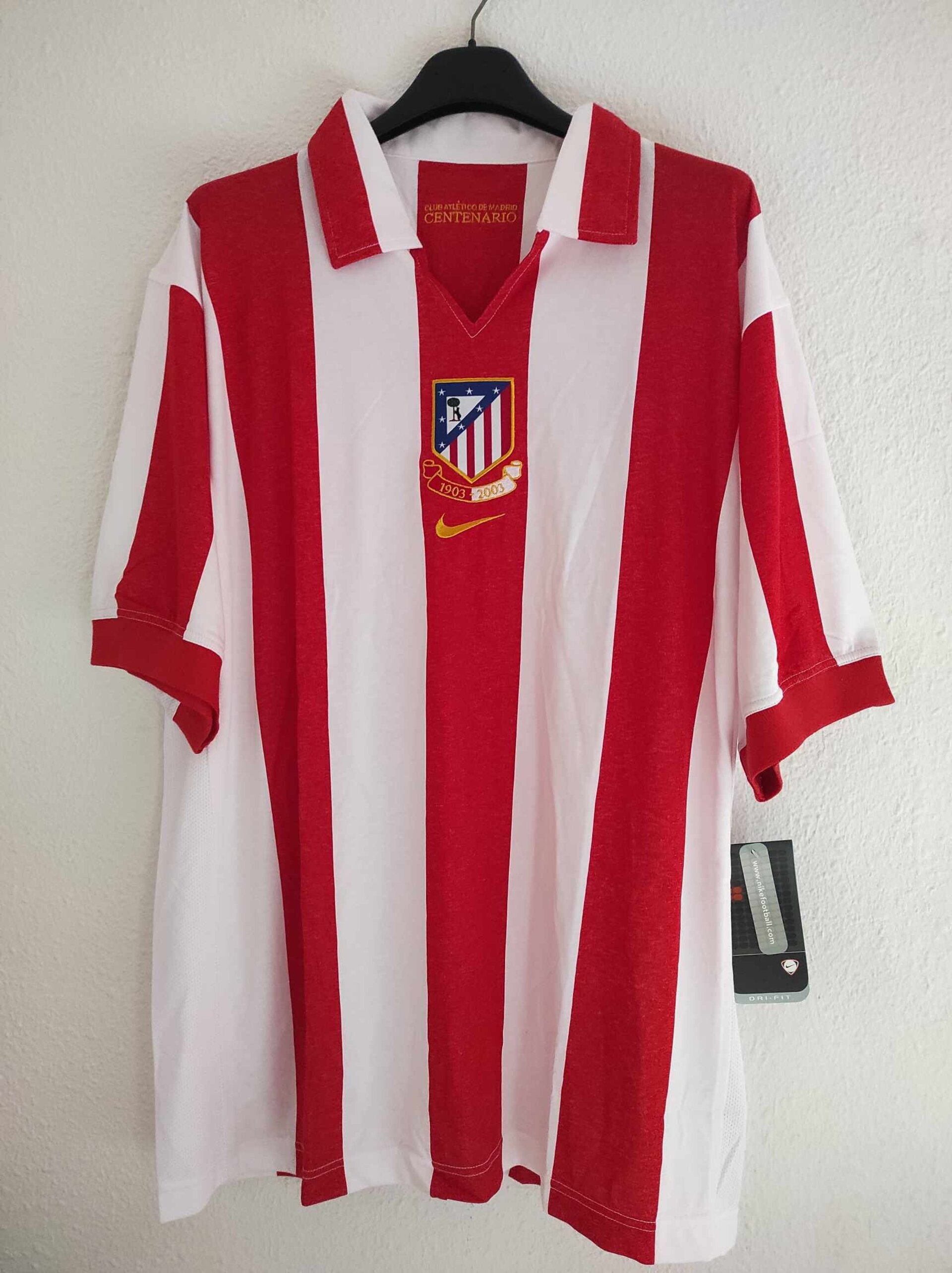 ATLETICO MADRID 2002-2003 Centenary BNWT L - 1
