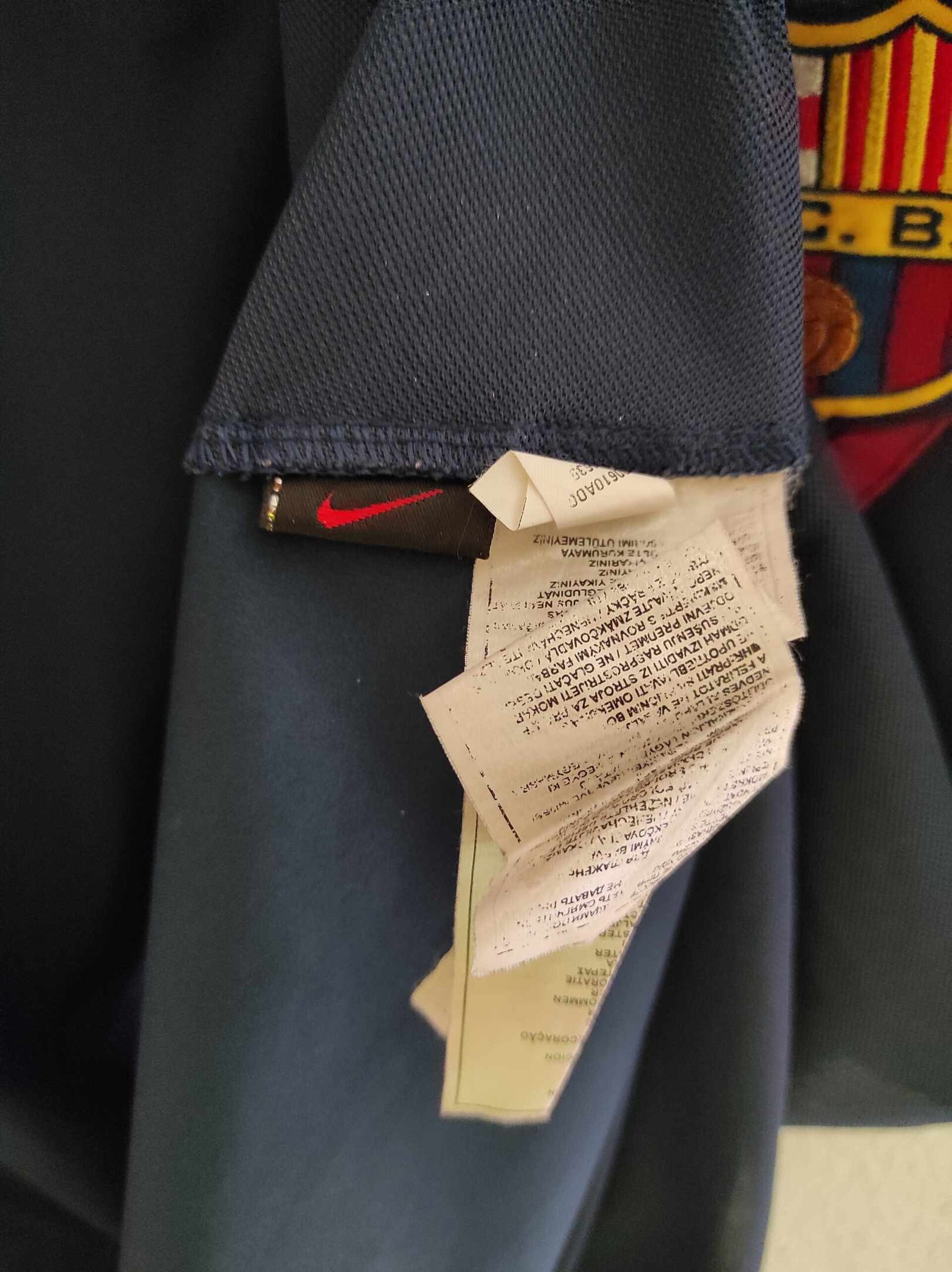FC BARCELONA 2003 away Ronaldinho 10 XL - 4