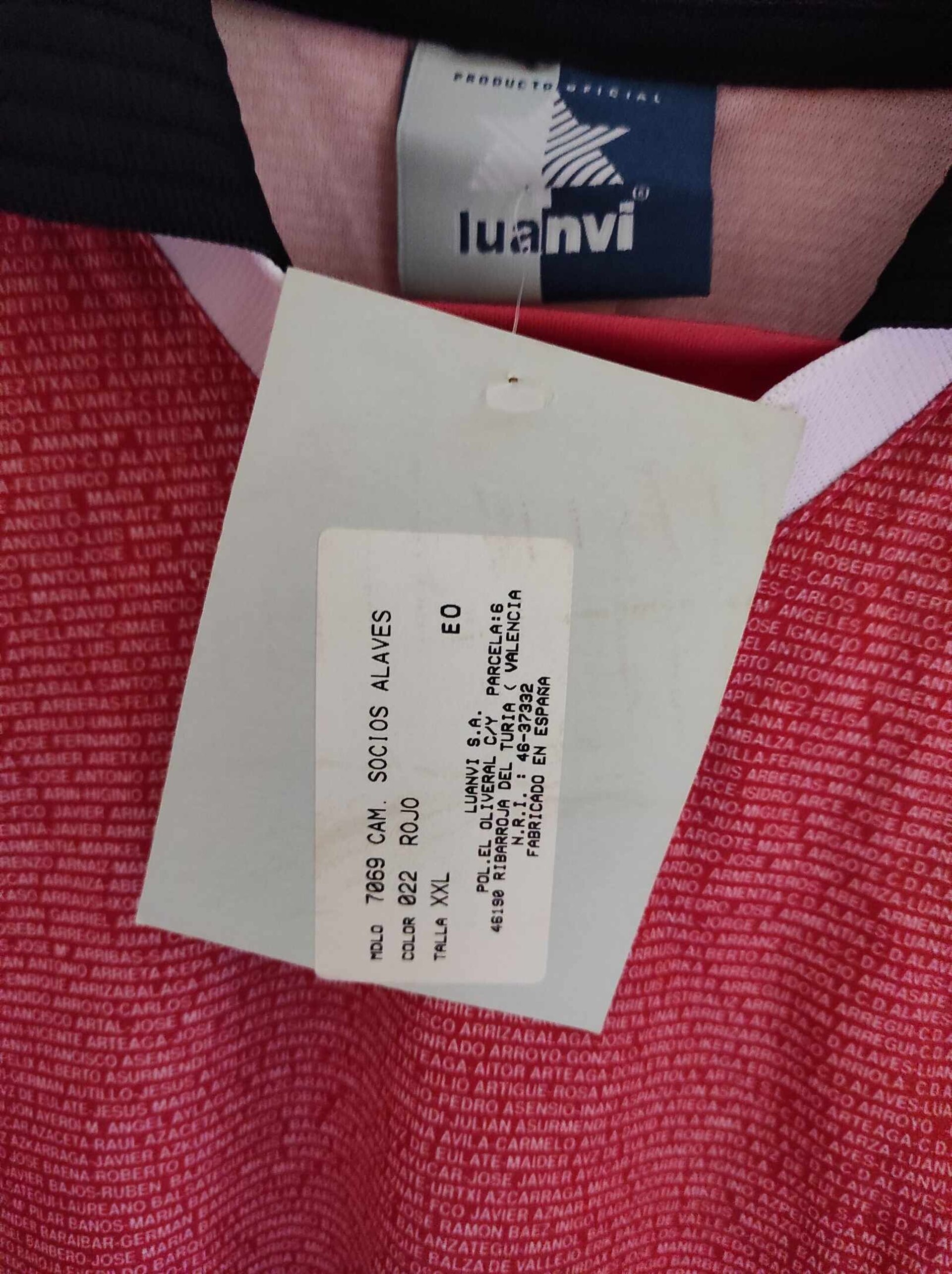 ALAVES 2000-2001 UEFA BNWT XXL - 3