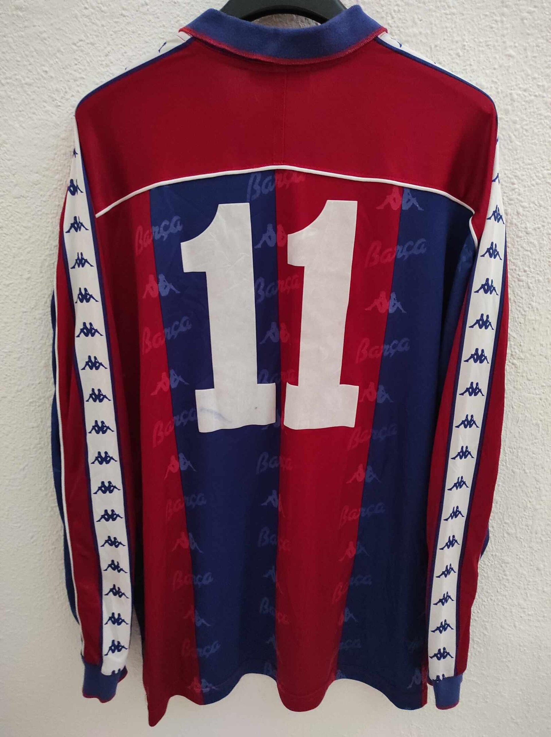 FC BARCELONA 1993-1994 number 11 XL - 2