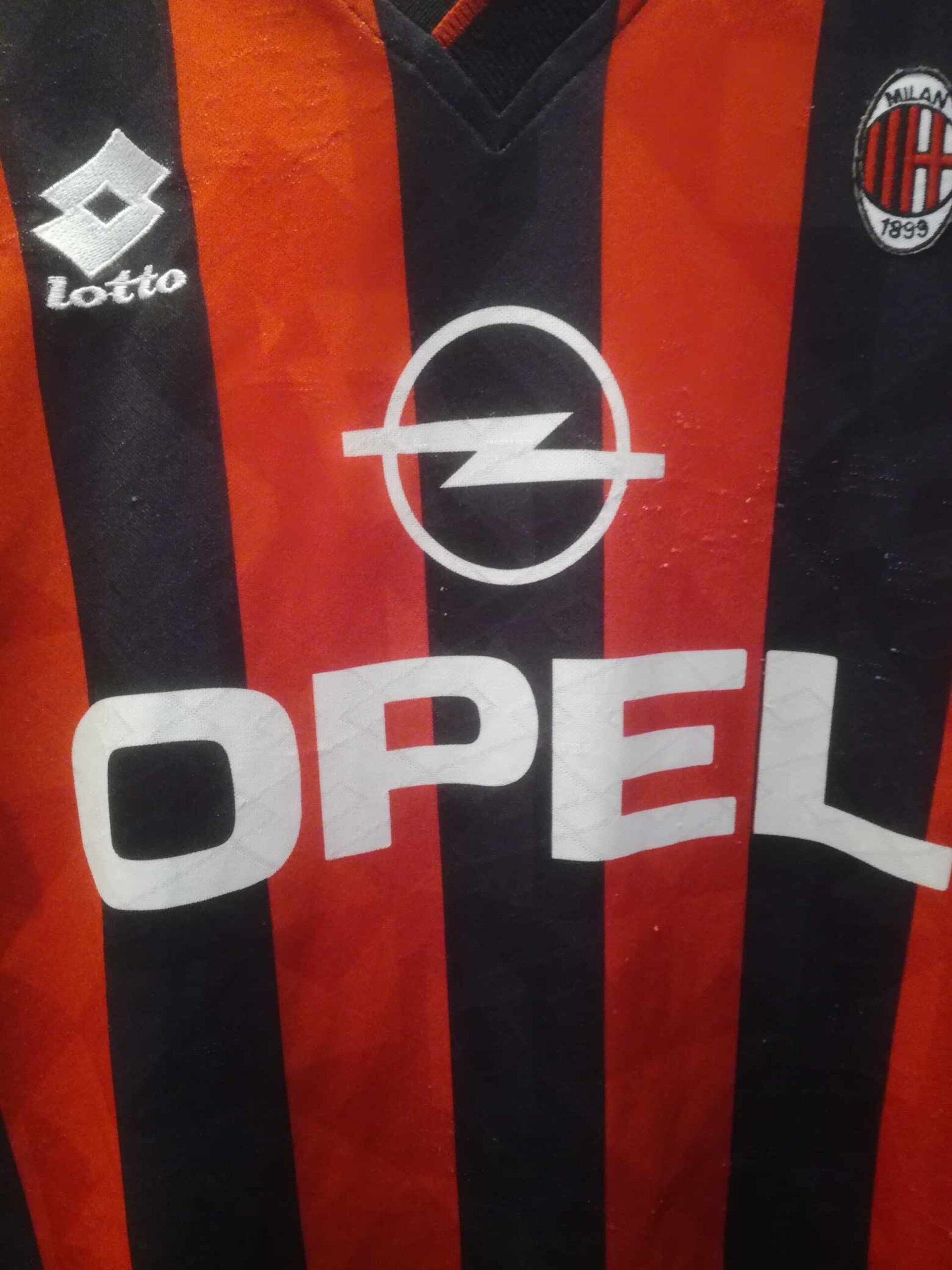 AC MILAN 1995-1996 number 15 XS - 4