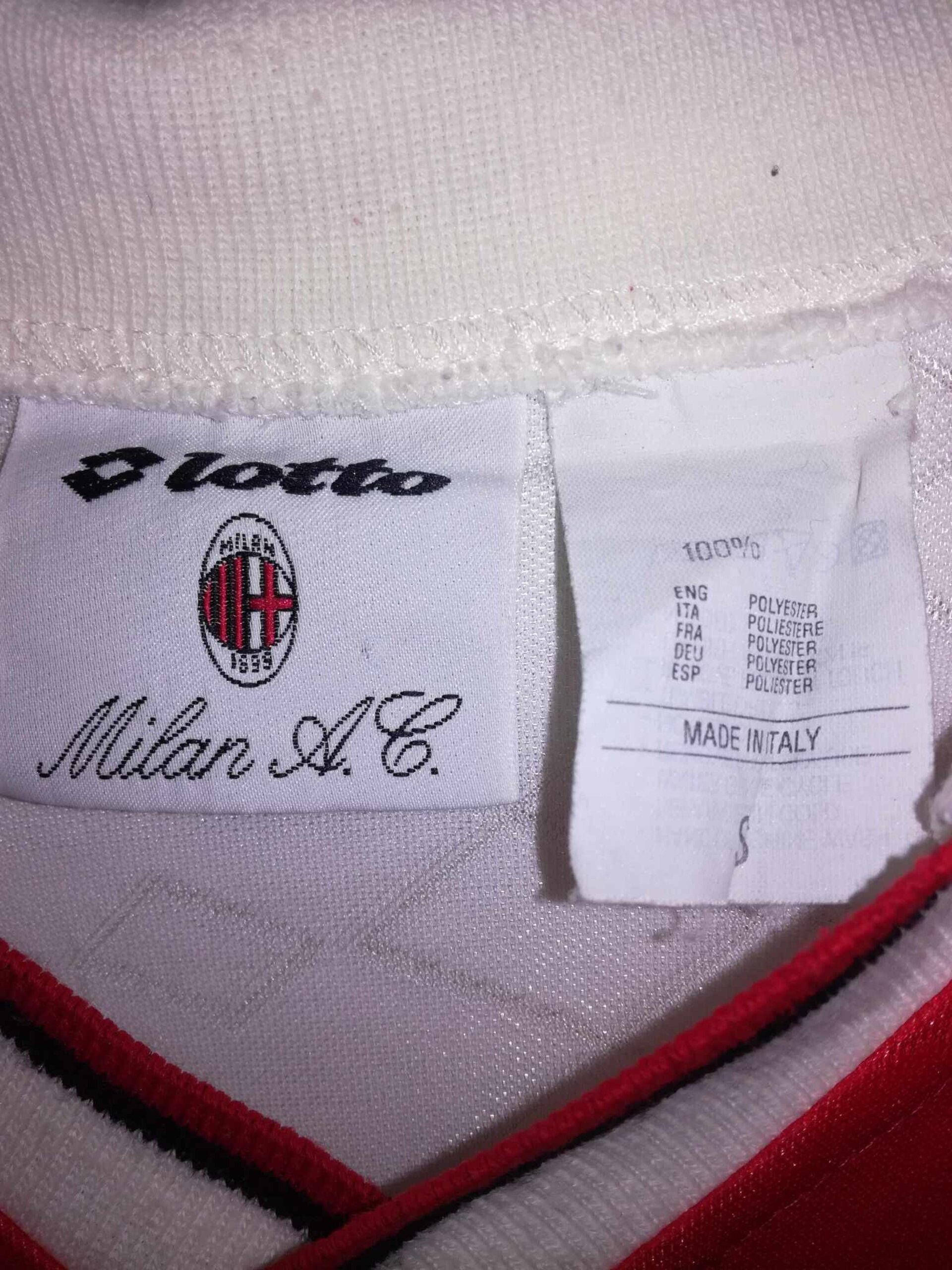 AC MILAN 1994-1995 away S - 3