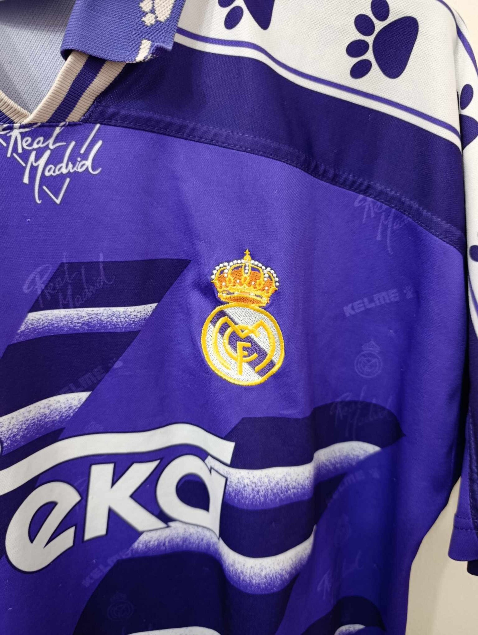 REAL MADRID 1994-1995 away M - 5