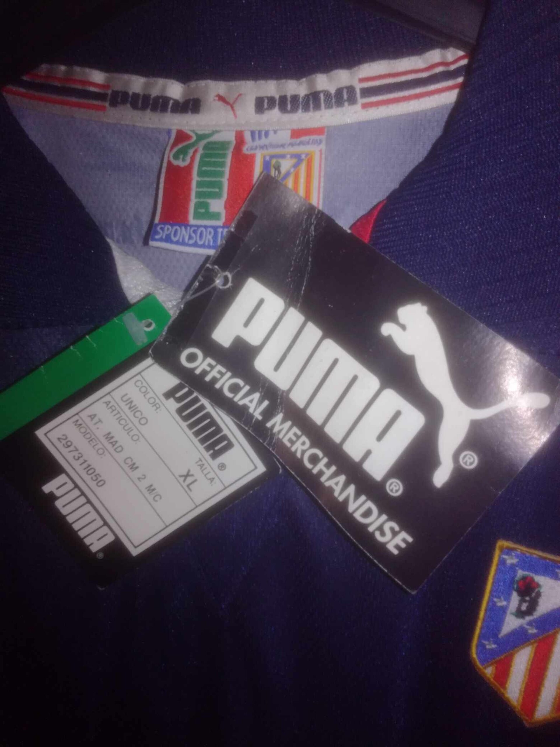 ATLETICO MADRID 1997-1998 away BNWT XL - 2