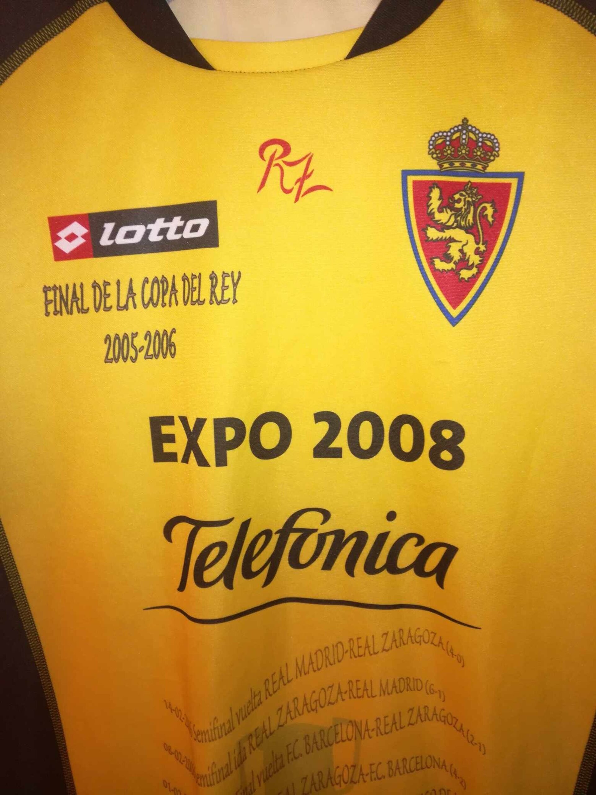REAL ZARAGOZA 2006 Final Copa Rey M - 2