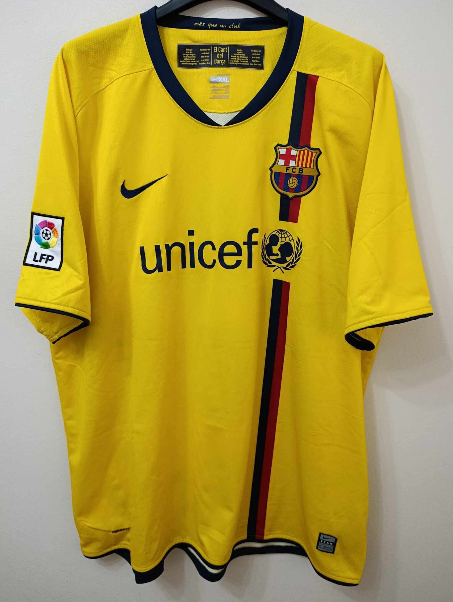 FC BARCELONA 2008-2009 away XXL - 1