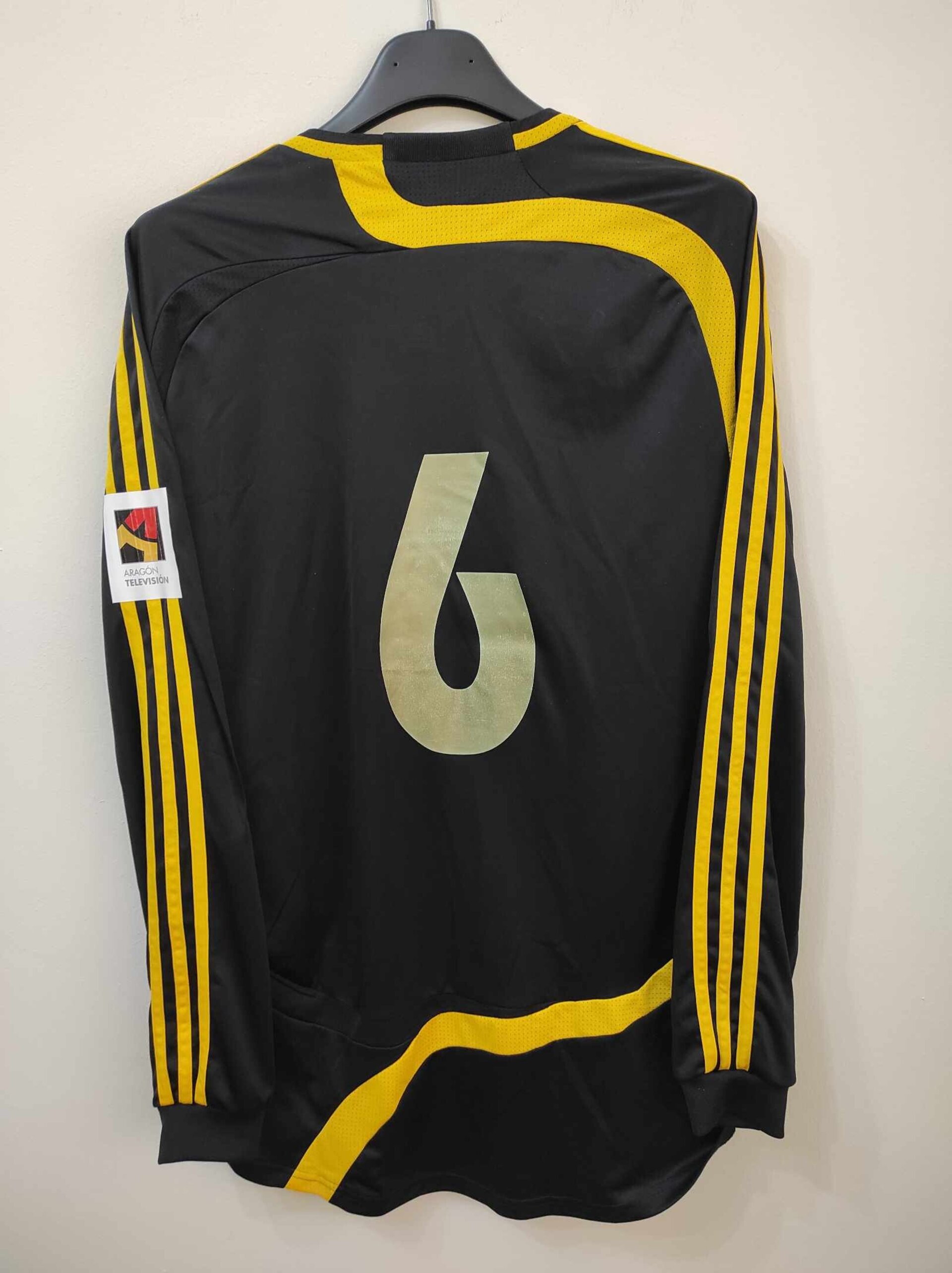 REAL ZARAGOZA 2008-2009 away number 6 L - 2