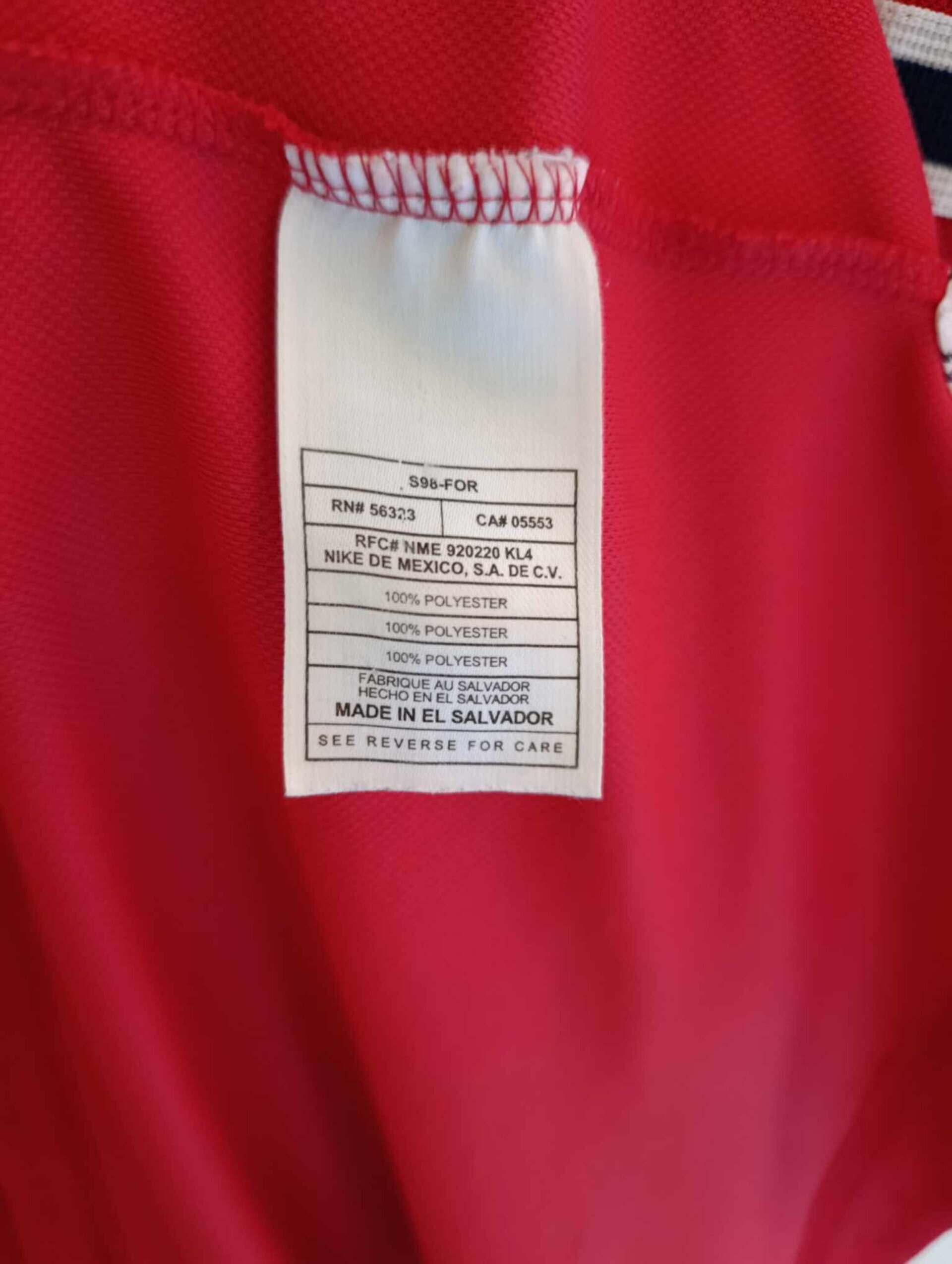 UNITED STATES 1998 World Cup away L - 4