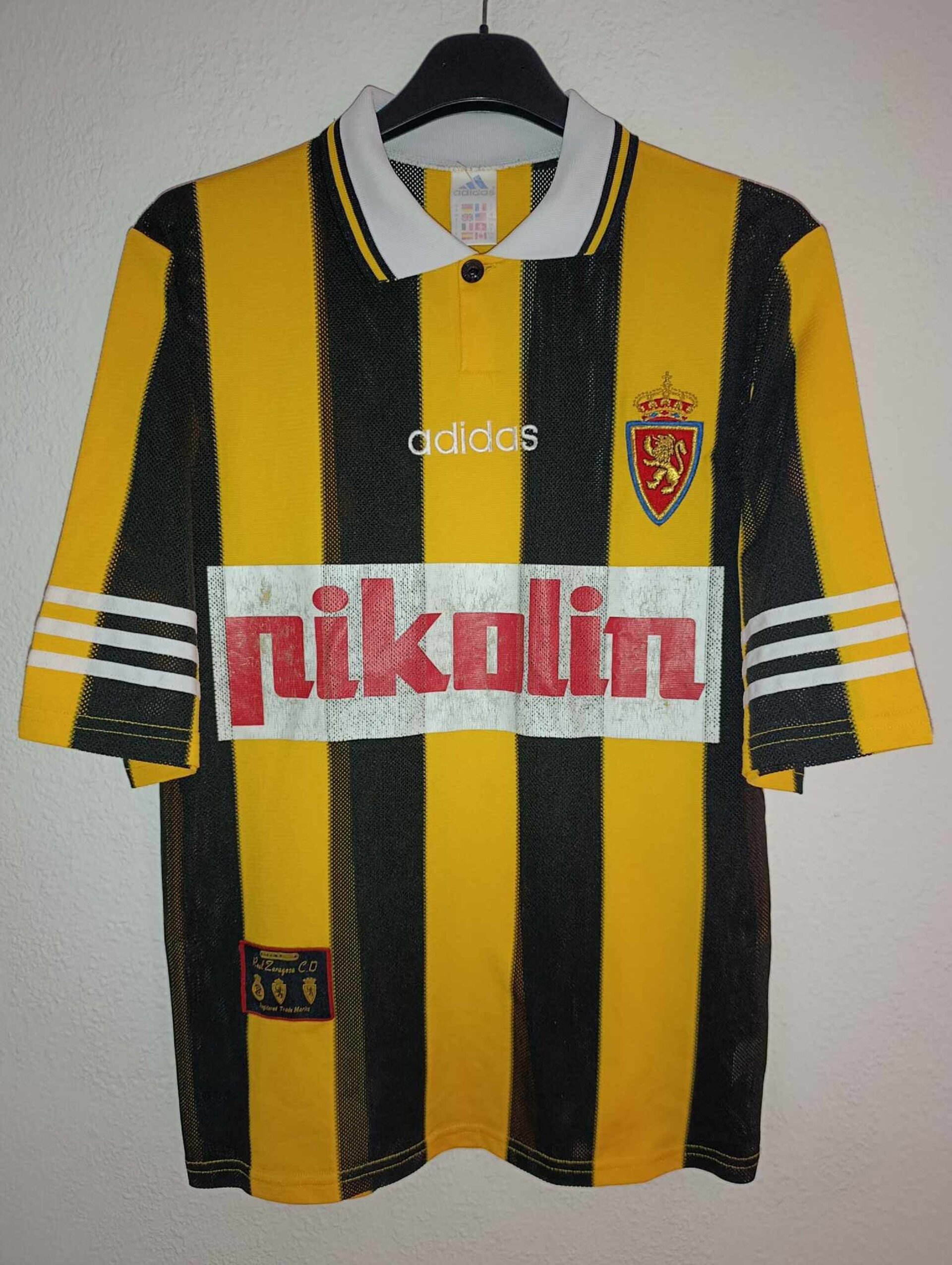 REAL ZARAGOZA 1996-1997 away S - 1