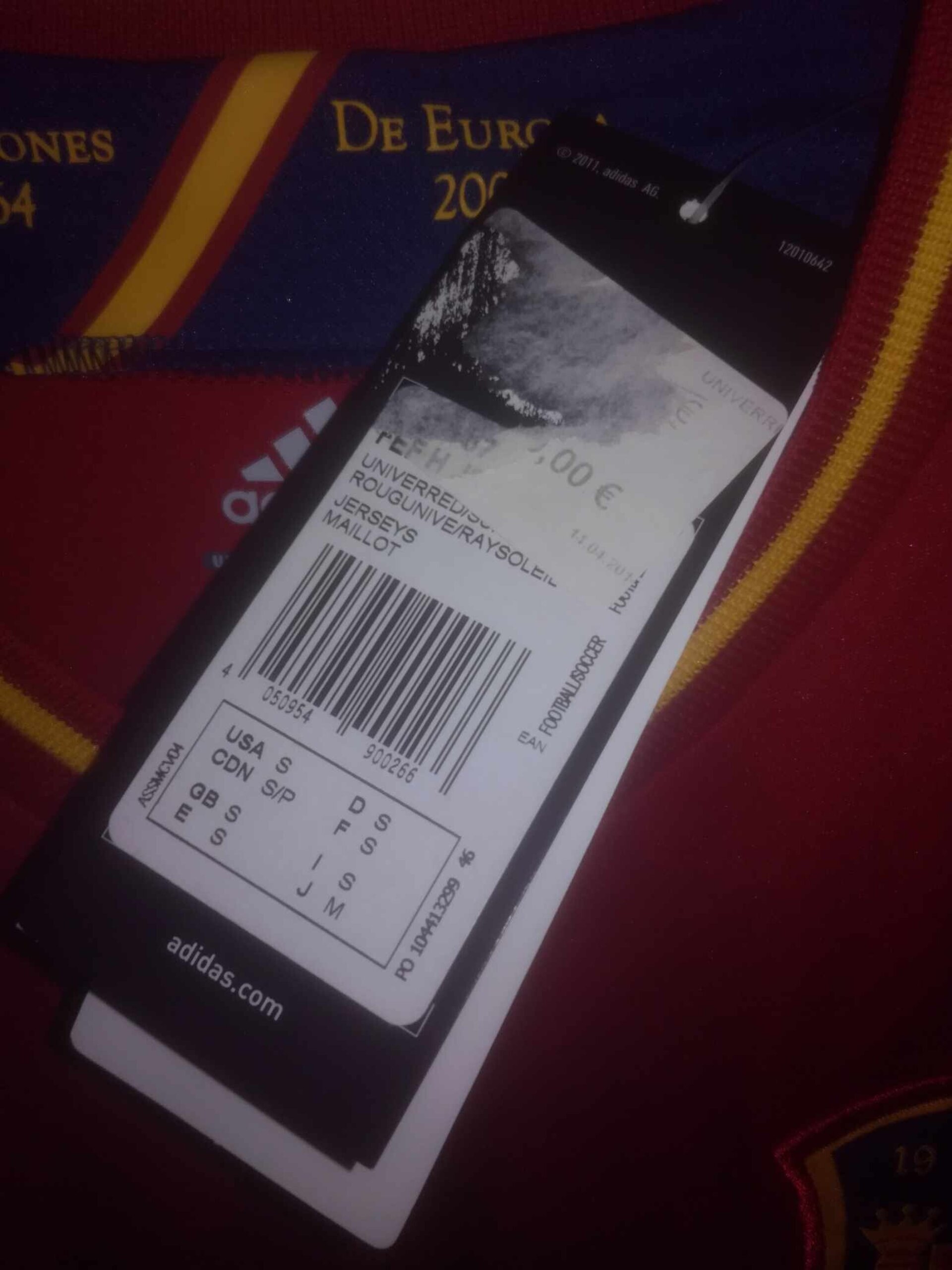 SPAIN 2012 EURO BNWT S - 6