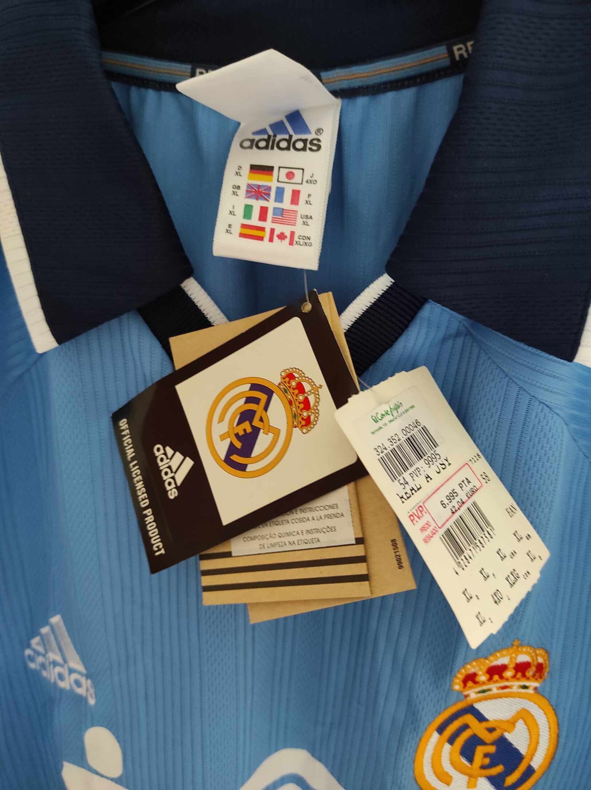 REAL MADRID 1999-2000 BNWT XL - 2