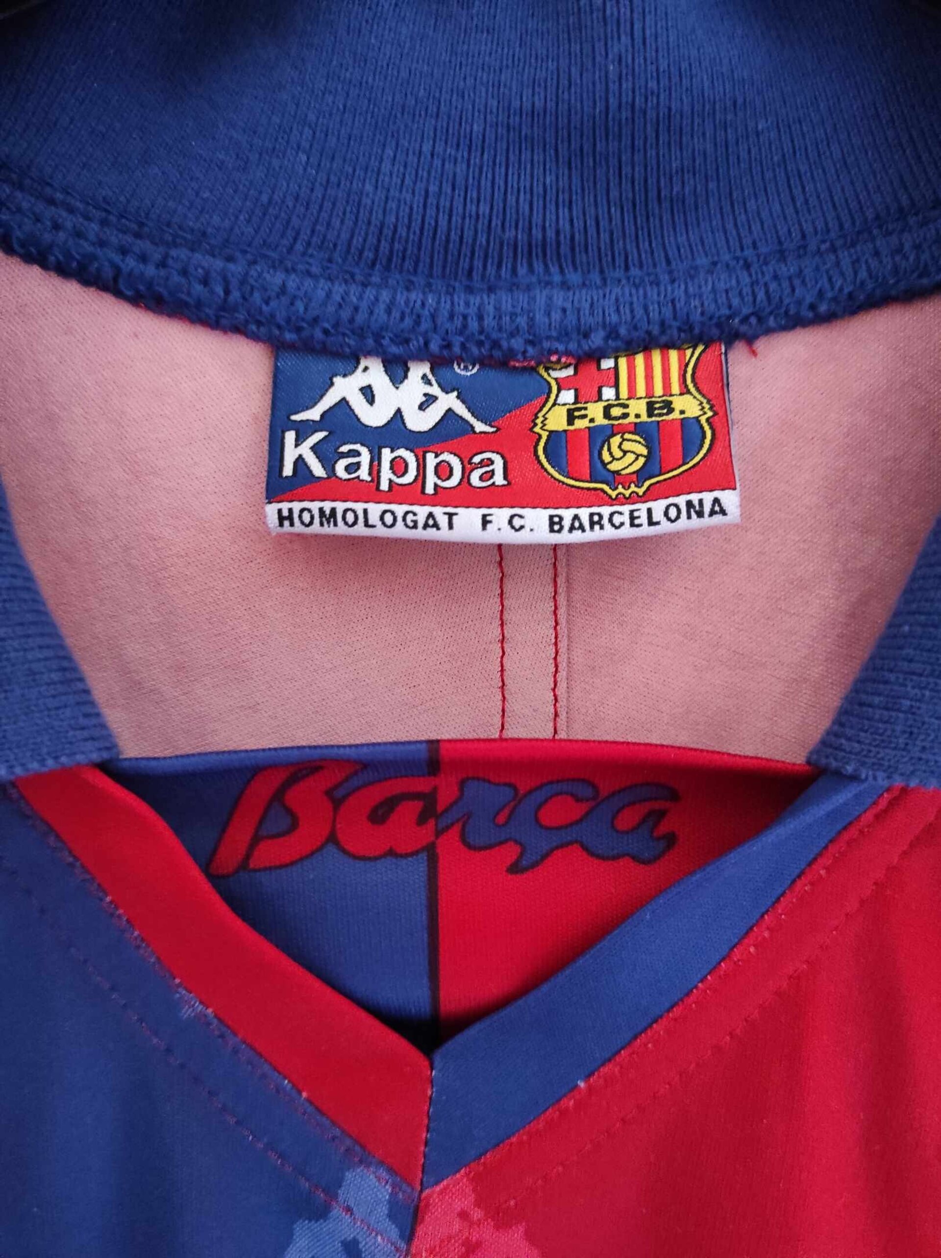 FC BARCELONA 1993-1994 + Short number 7 L - 2
