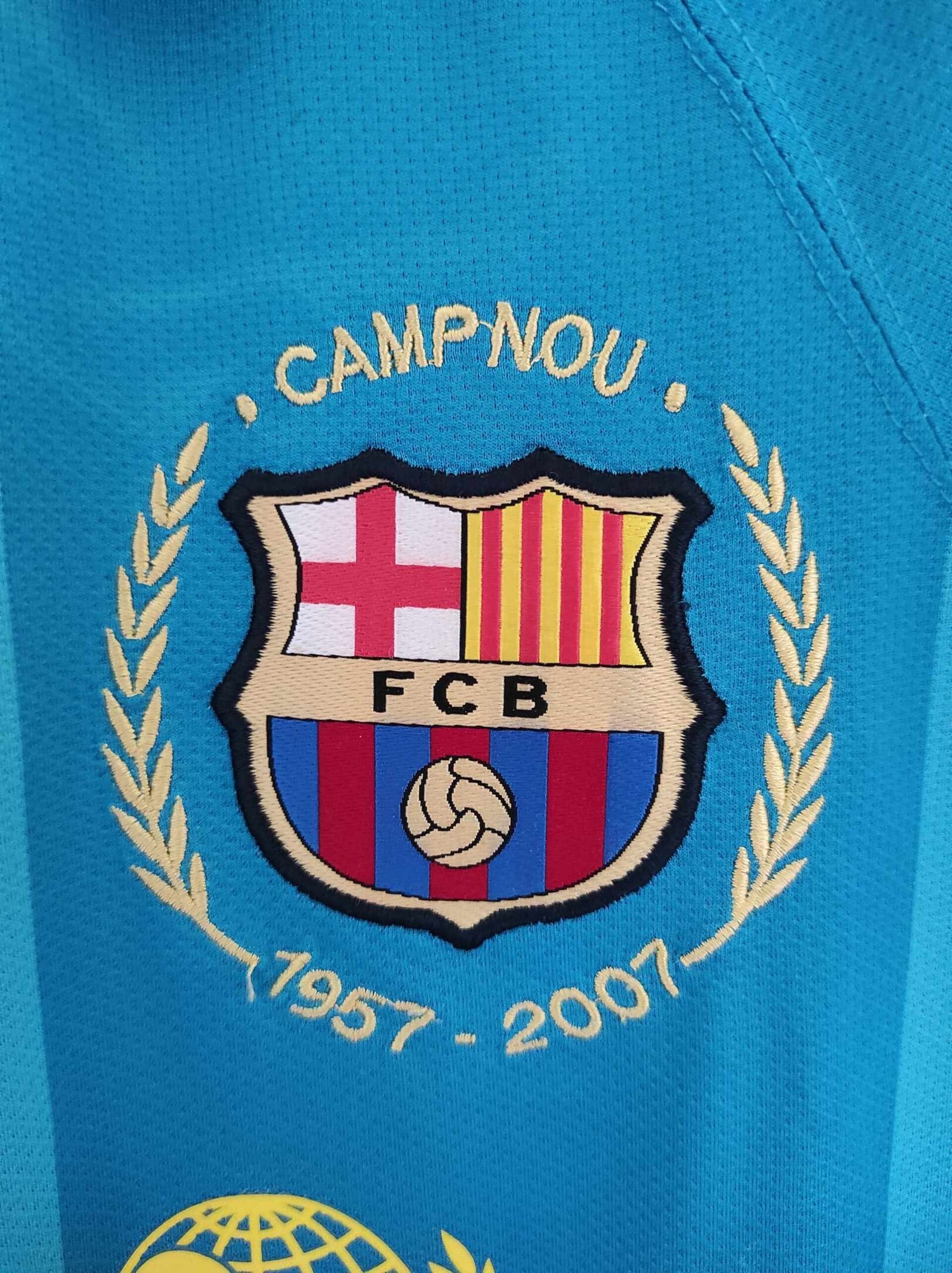 FC BARCELONA 2007-2008 BNWT away S - 6