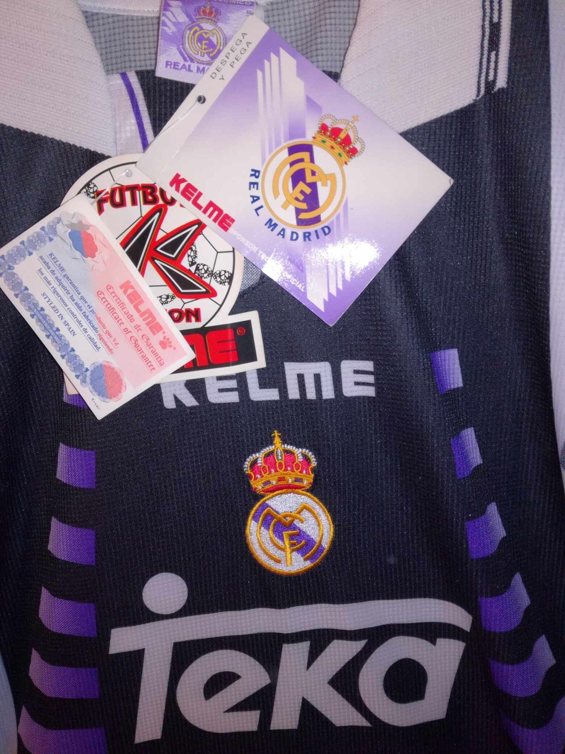 REAL MADRID 1997-1998 BNWT third L - 4