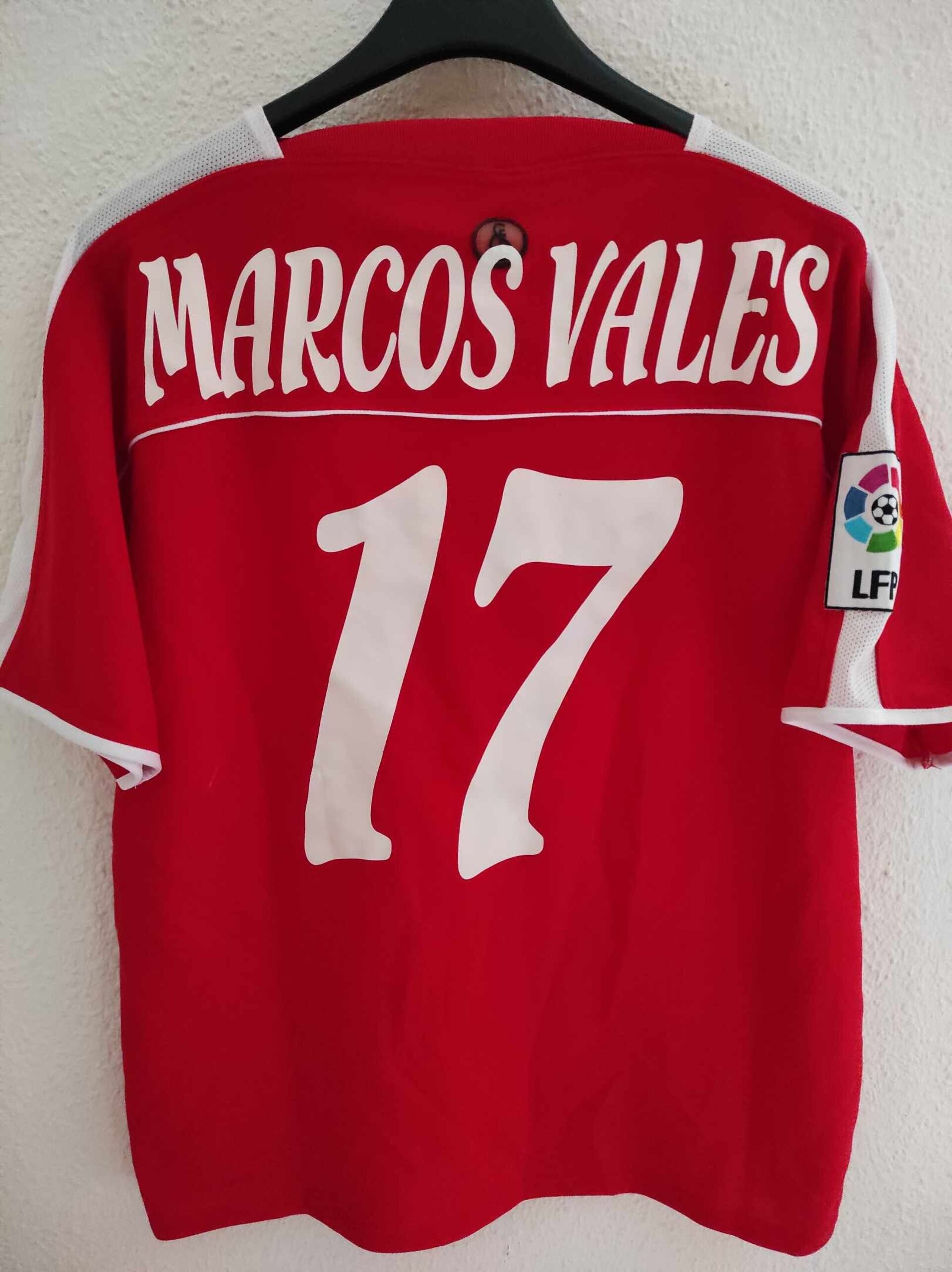 SEVILLA 2002-2003 away Marcos Vales 17 M - 1