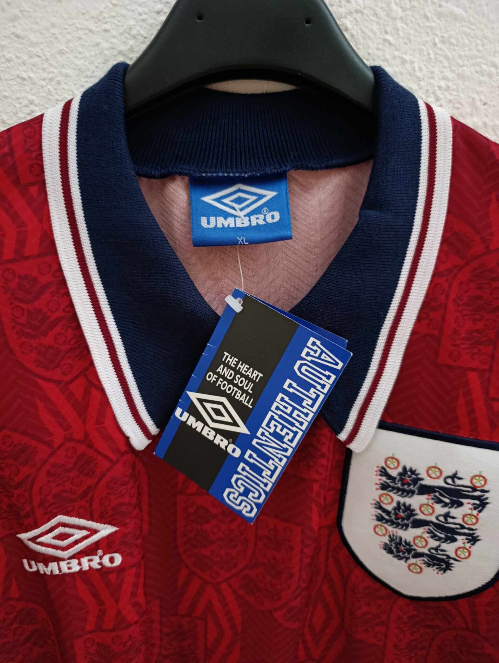 ENGLAND 1994-1995 away BNWT XL - 2