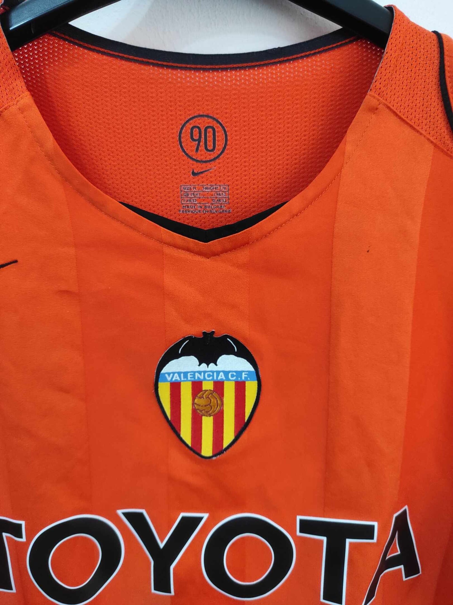 VALENCIA CF 2004-2005 number 14 M - 5