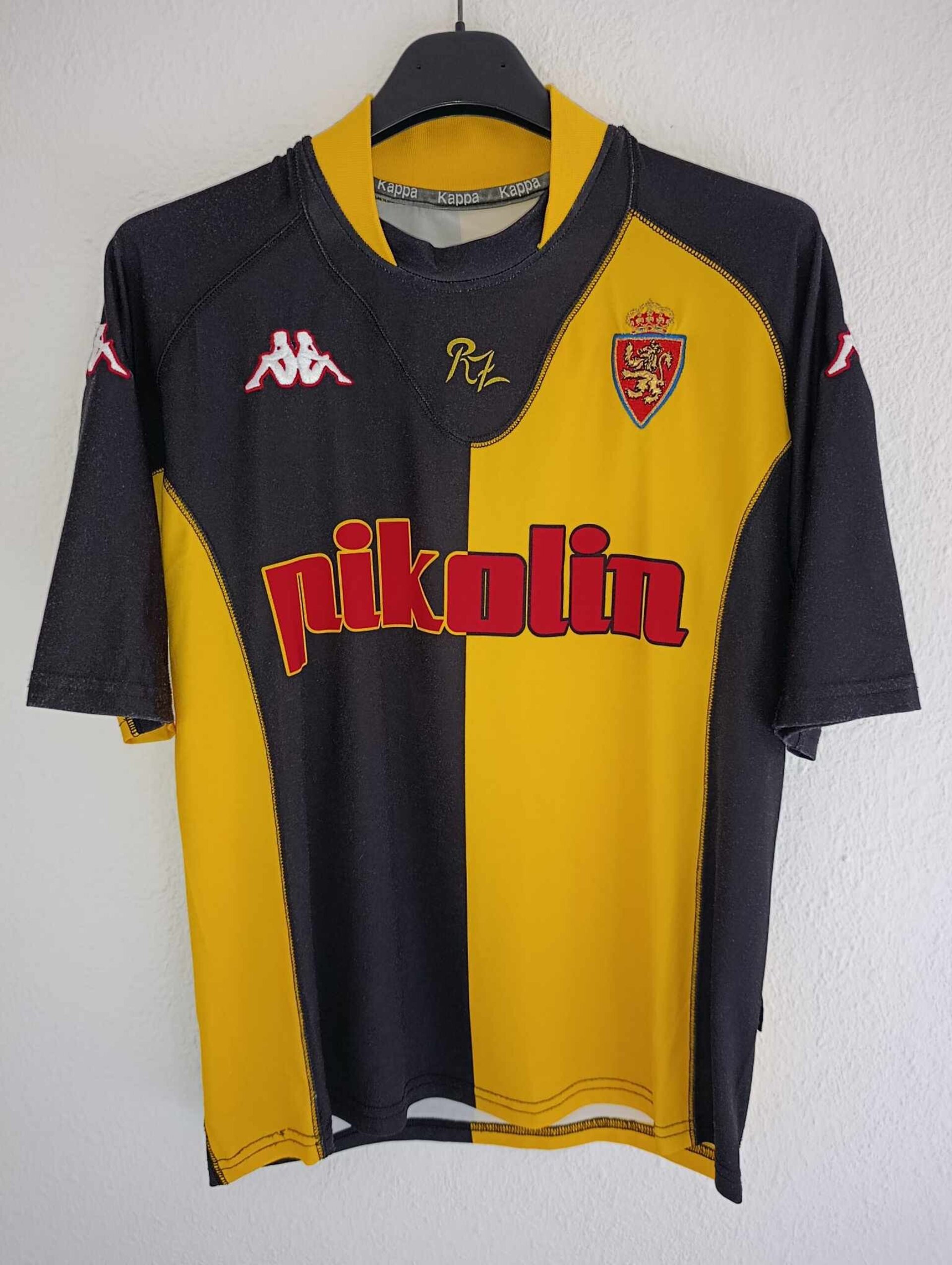 REAL ZARAGOZA 2001-2002 away number 9 M - 2